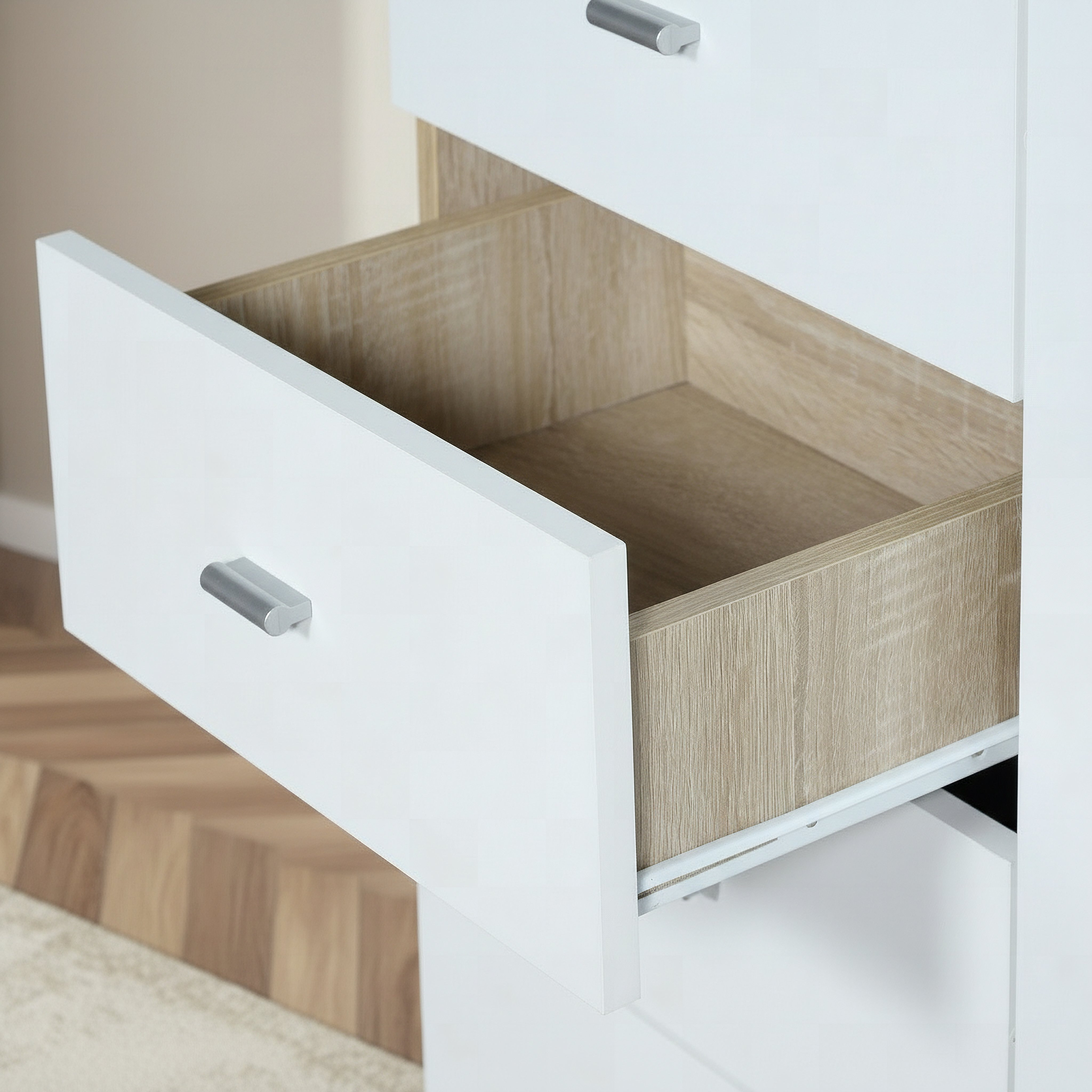 Movo Coda NXT 1-Door Chest of 5-Drawers-hbxfurniture-dressersandchests-chestofdrawers-image-5
