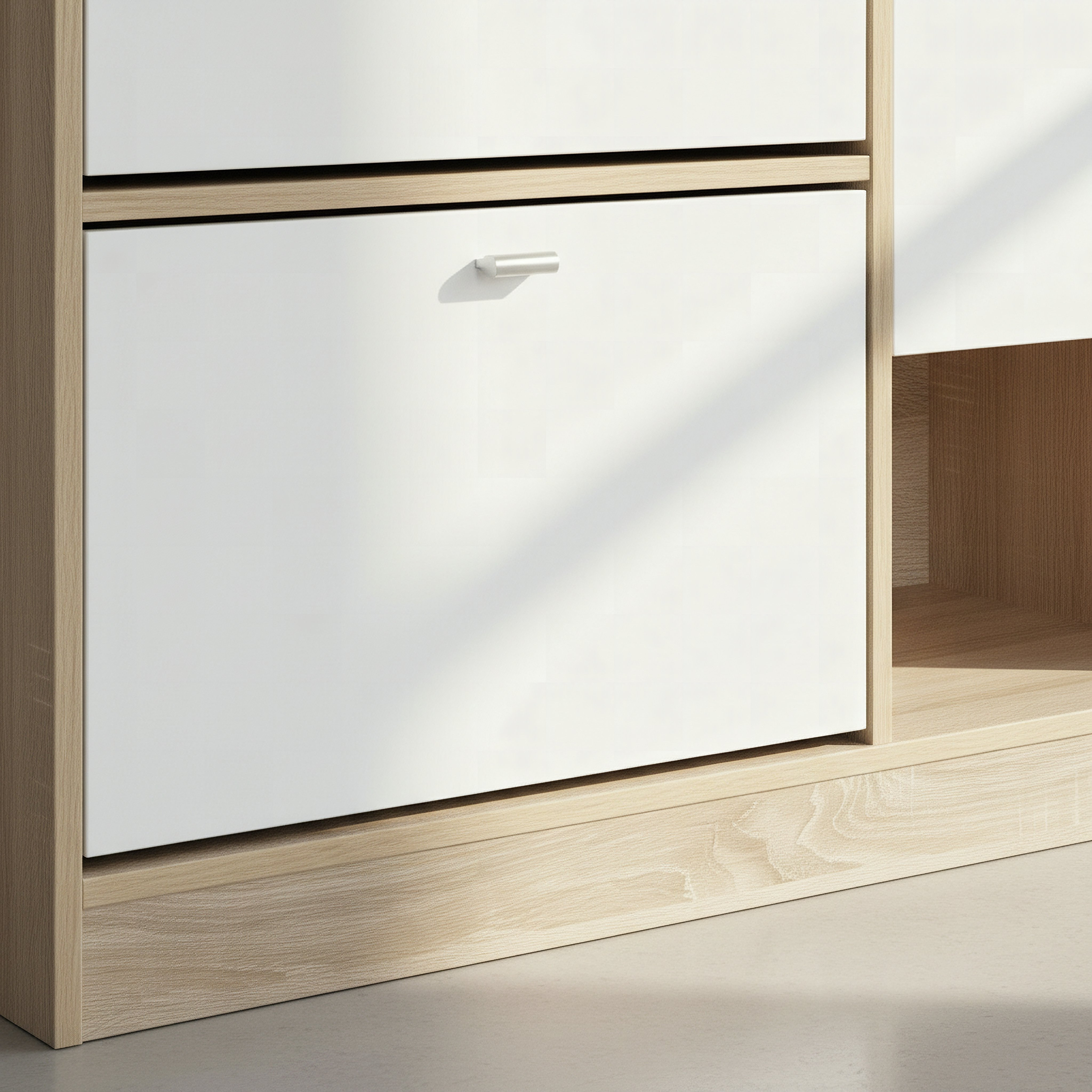 Movo Elga NXT 22-Pair 1-Door Shoe Cabinet with 3 Tiers-hbxbedroom-shoecabinetsandracks-image-5