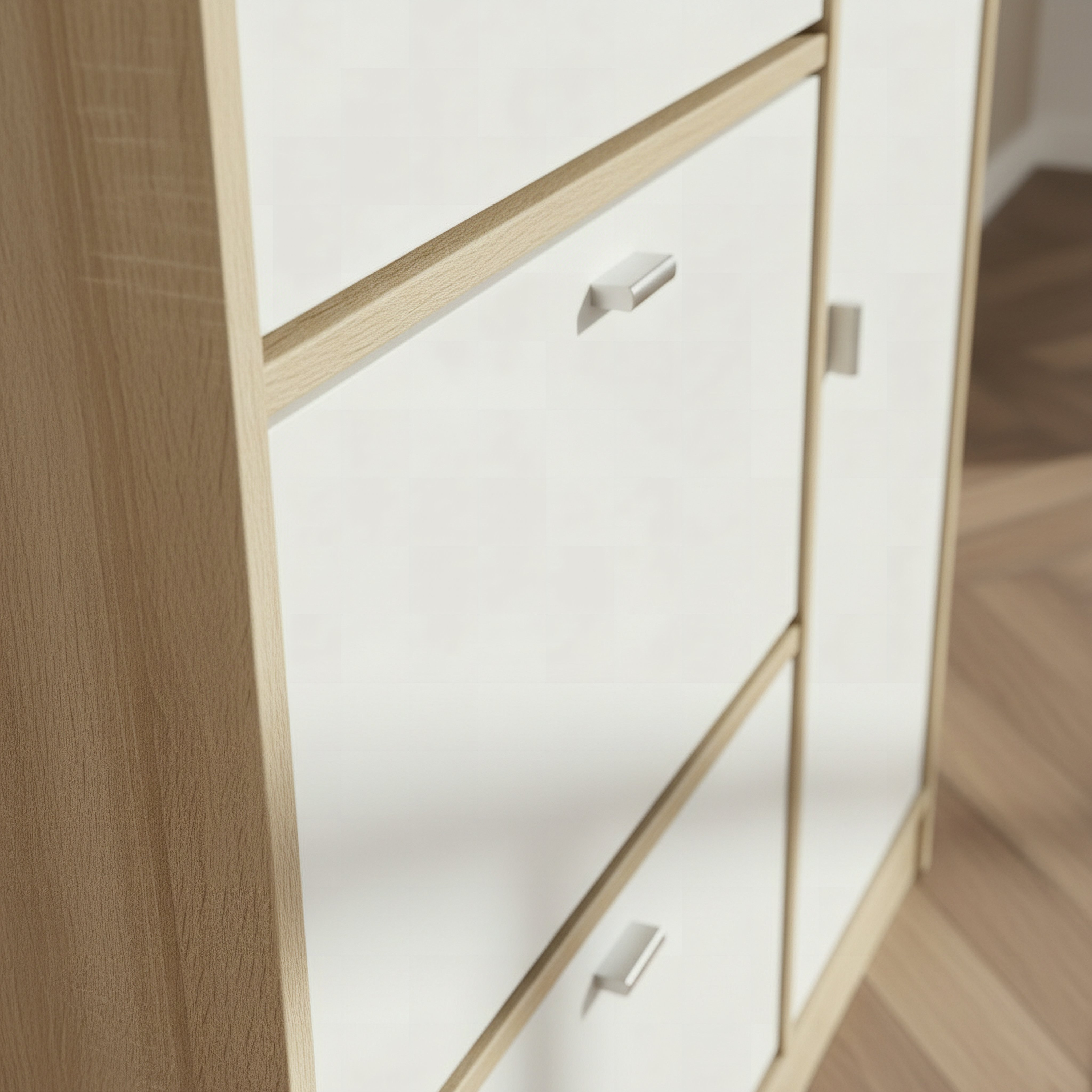 Movo Elga NXT 22-Pair 1-Door Shoe Cabinet with 3 Tiers-hbxbedroom-shoecabinetsandracks-image-6