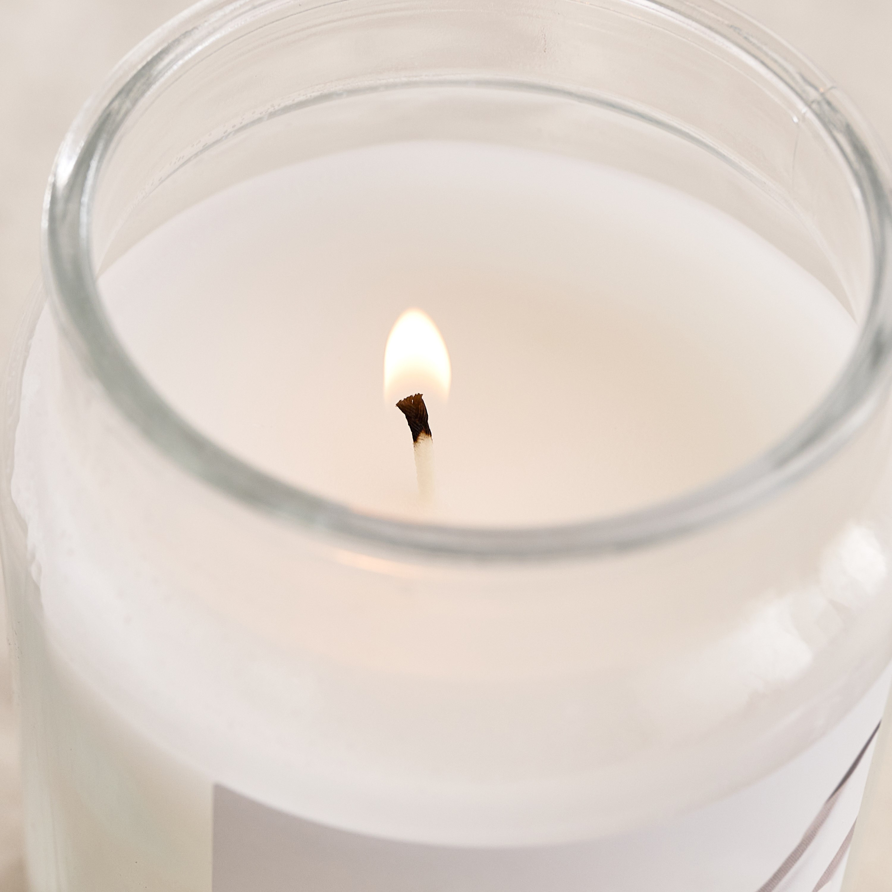 Qara Colonial 530 gm Vanilla Jasmine Scented Jar Candle - 9.5x13 cm-hbxlivingroom-decorandaccessories-candles-image-3