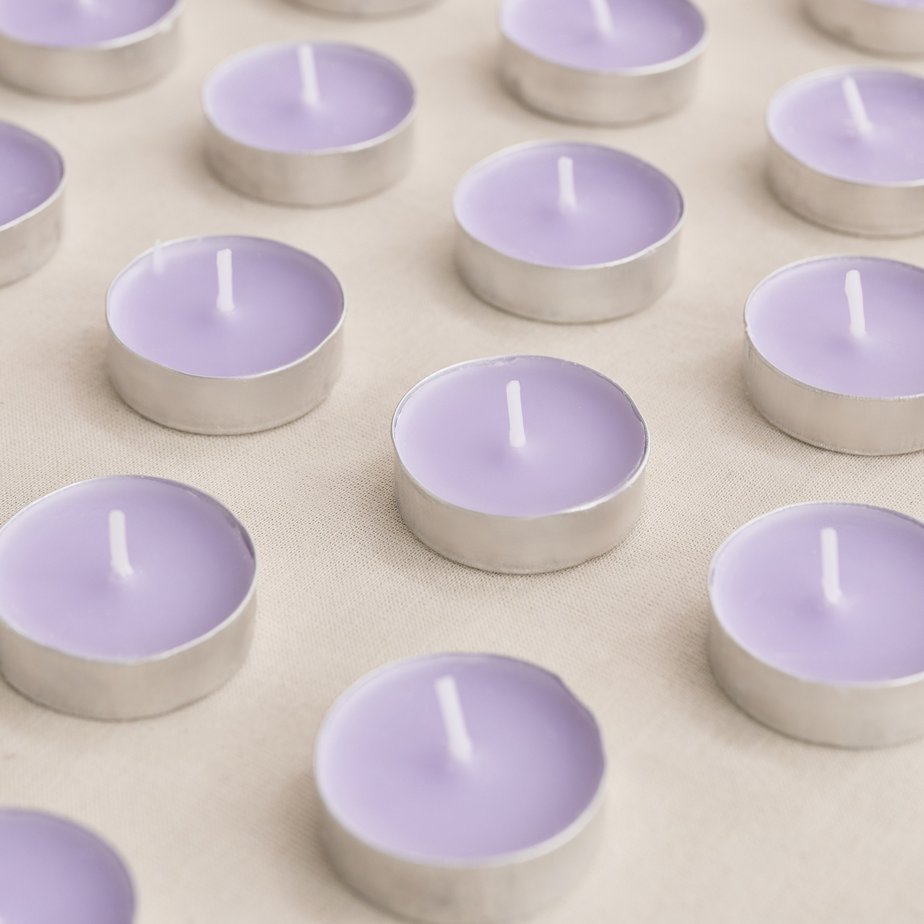 Qara Lavender Patchouli Tealight Candle - Set of 50-hbxlivingroom-decorandaccessories-candles-image-2