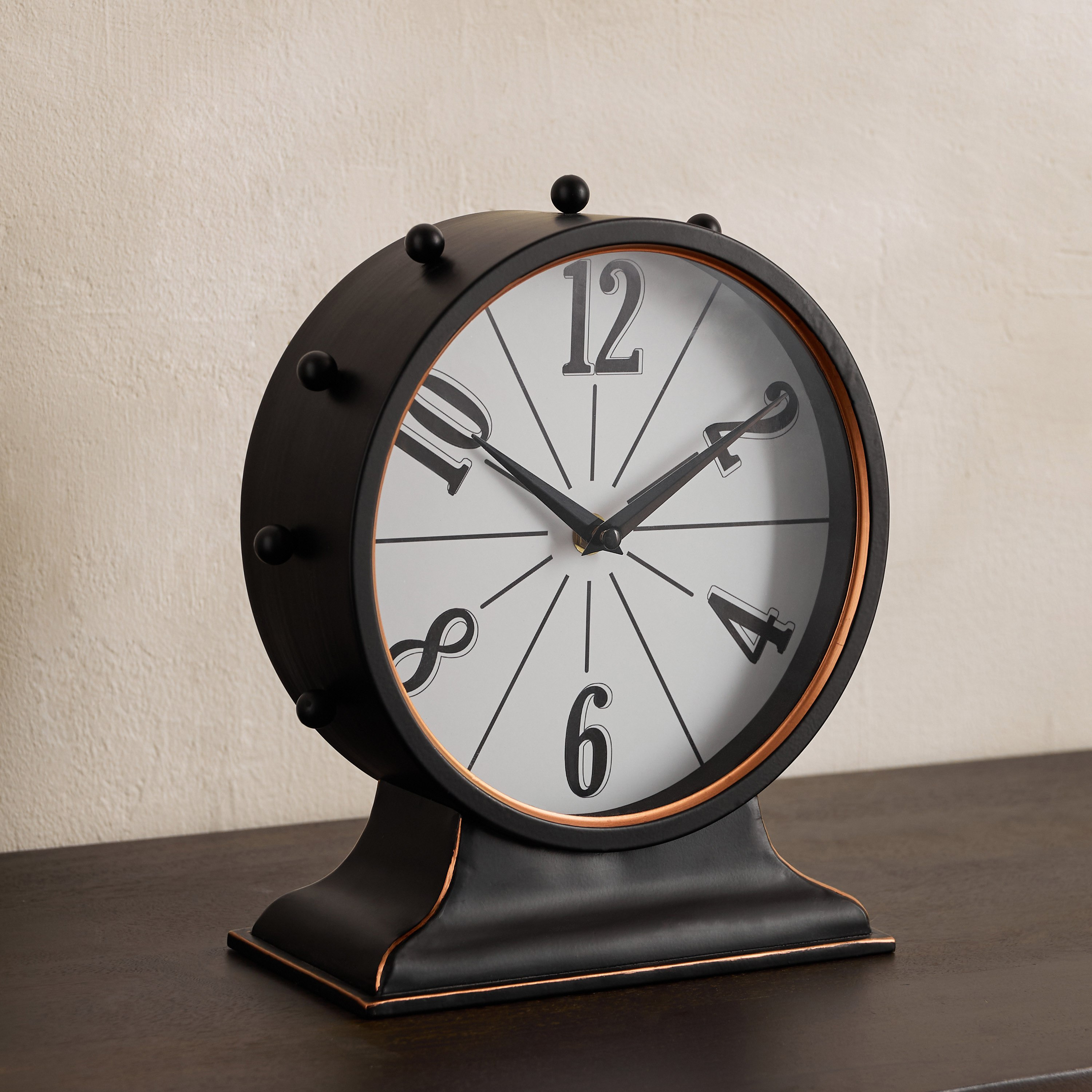 ساعة طاولة أنتيكا مع حامل من مافريك - 23x10x25.5 سم-hbxhomeware-hbxdecorandfurnishings-image-5