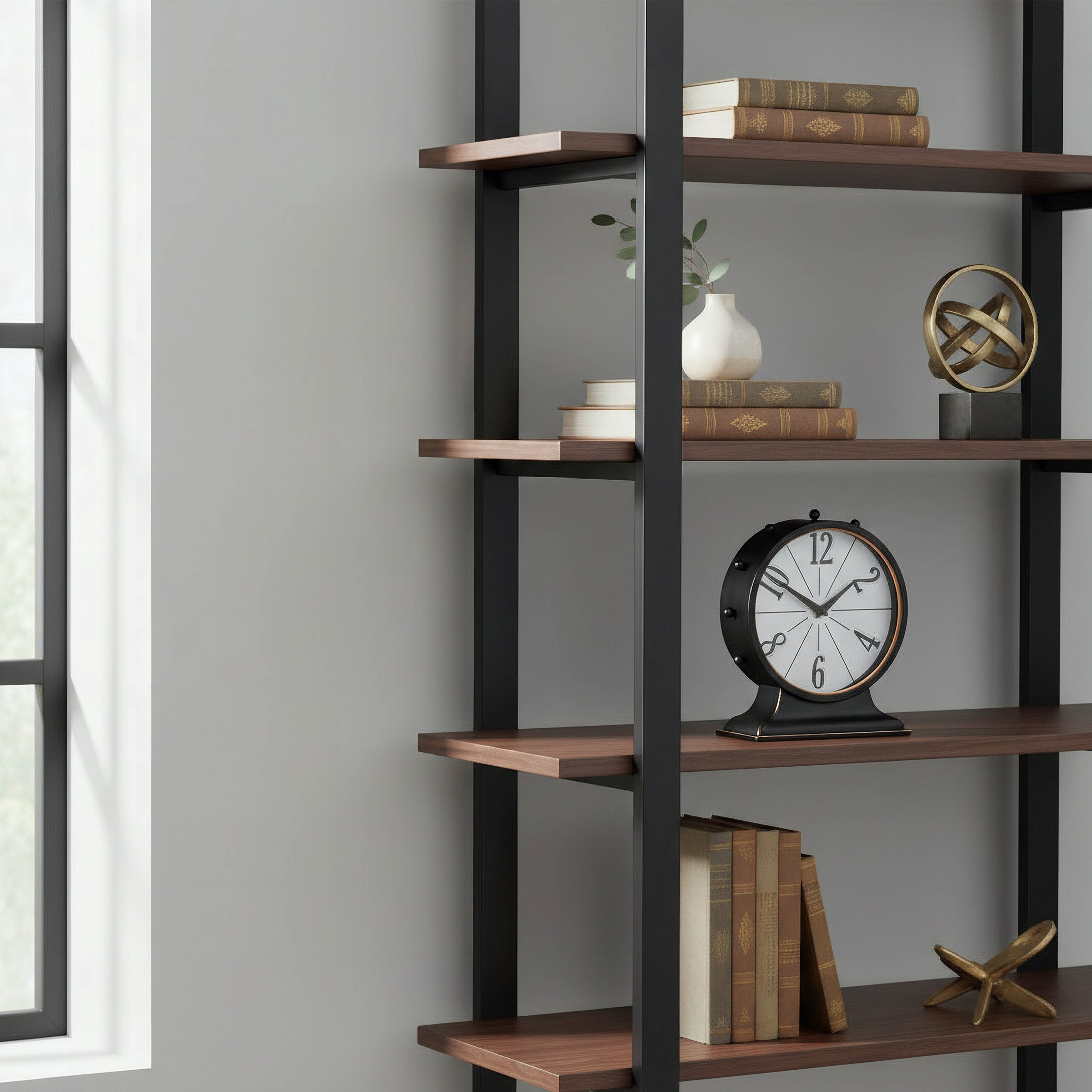 ساعة طاولة أنتيكا مع حامل من مافريك - 23x10x25.5 سم-hbxhomeware-hbxdecorandfurnishings-image-4