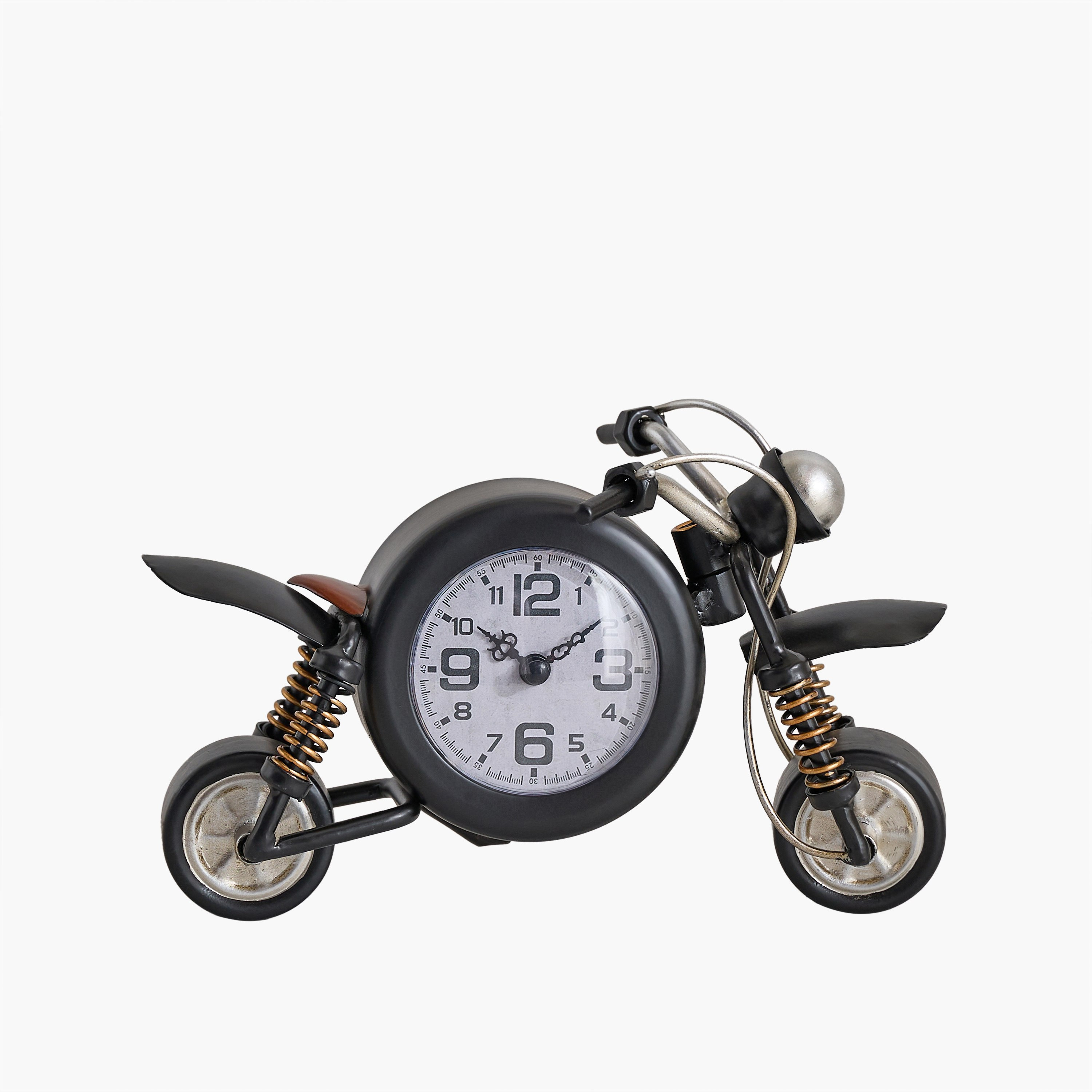 Maverick Motor Bike Vintage Table Clock - 23x13x14.5 cm-hbxhomeware-hbxdecorandfurnishings-image-10
