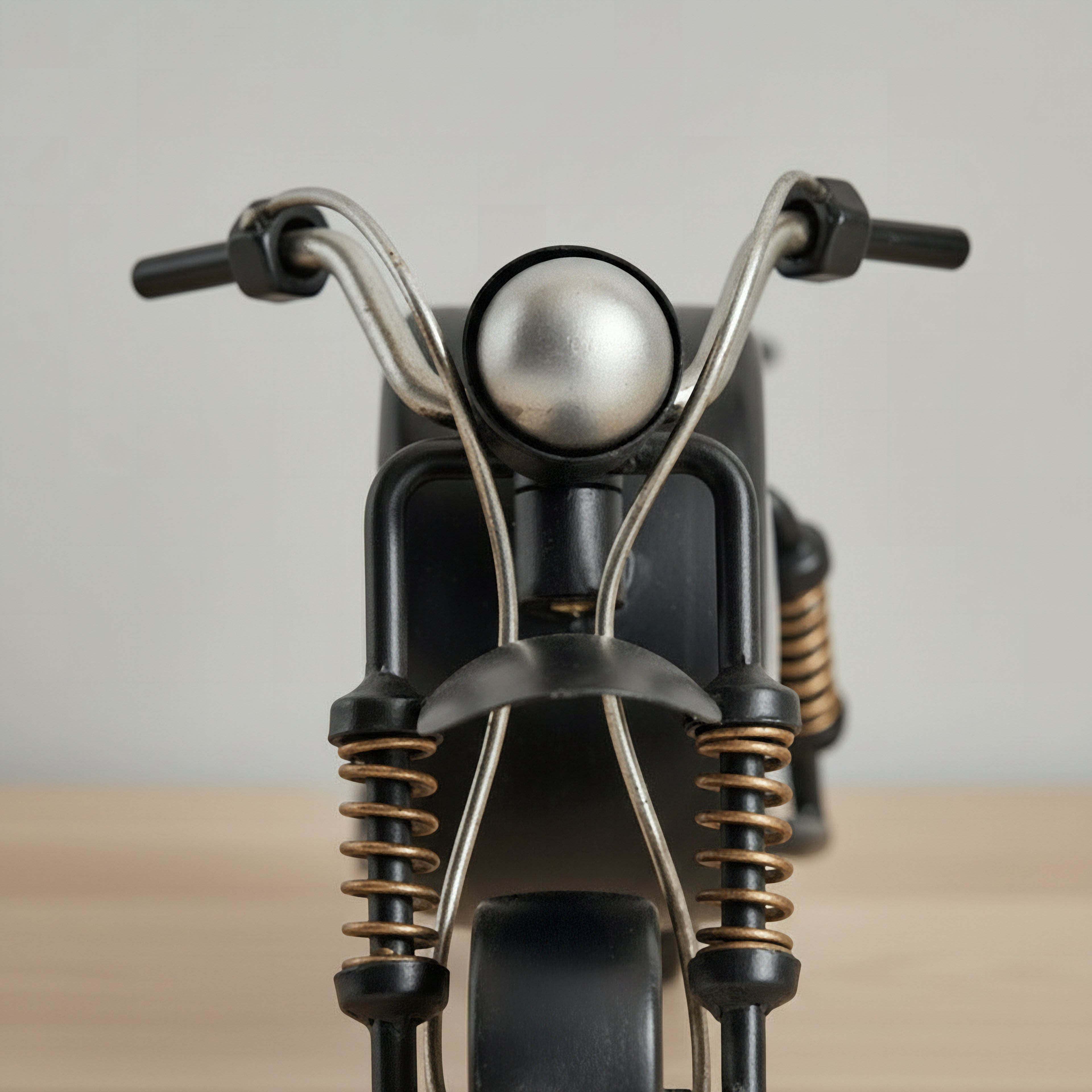 Maverick Motor Bike Vintage Table Clock - 23x13x14.5 cm-hbxhomeware-hbxdecorandfurnishings-image-2