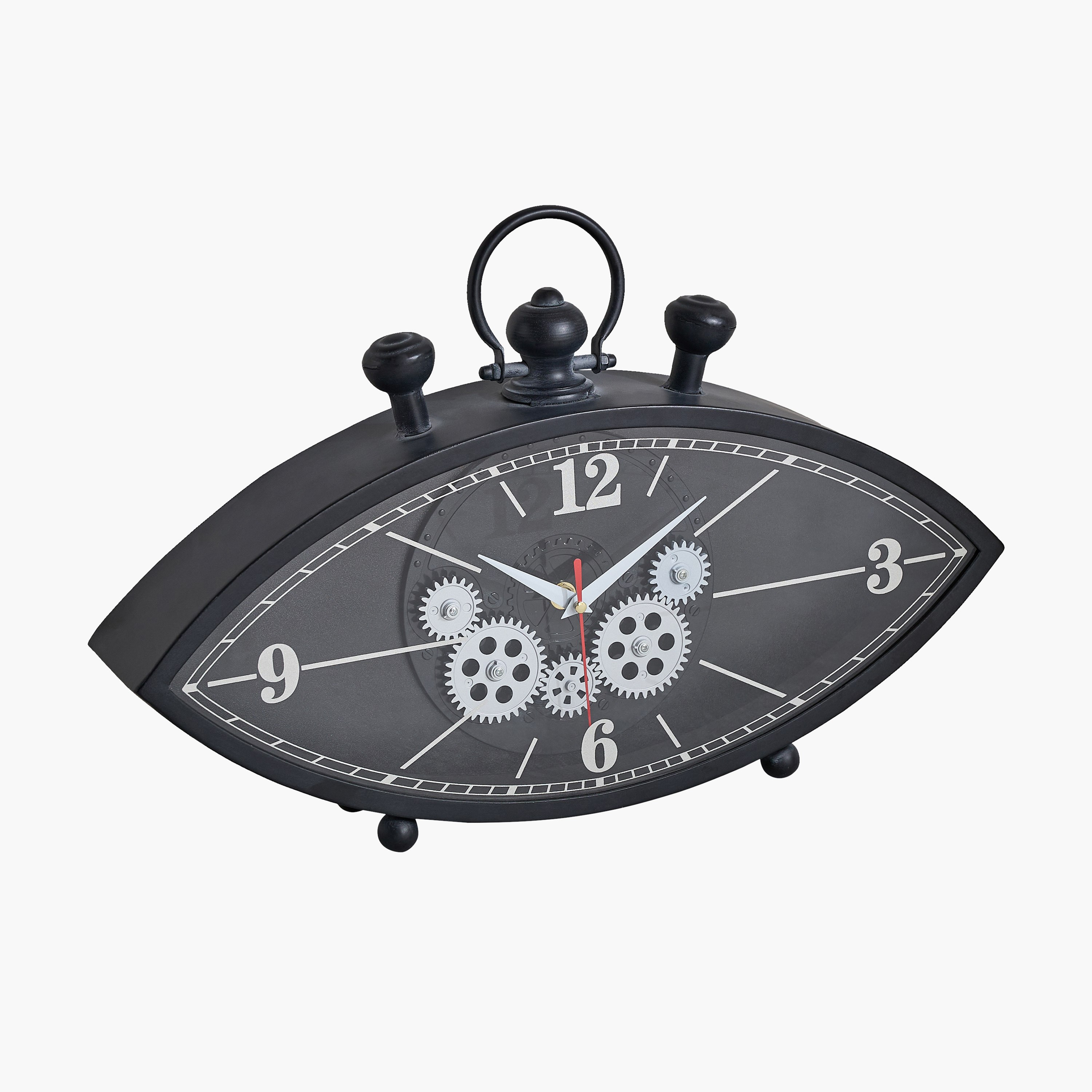Maverick Vintage Meter Table Clock - 45x8x30 cm-hbxhomeware-hbxdecorandfurnishings-image-10