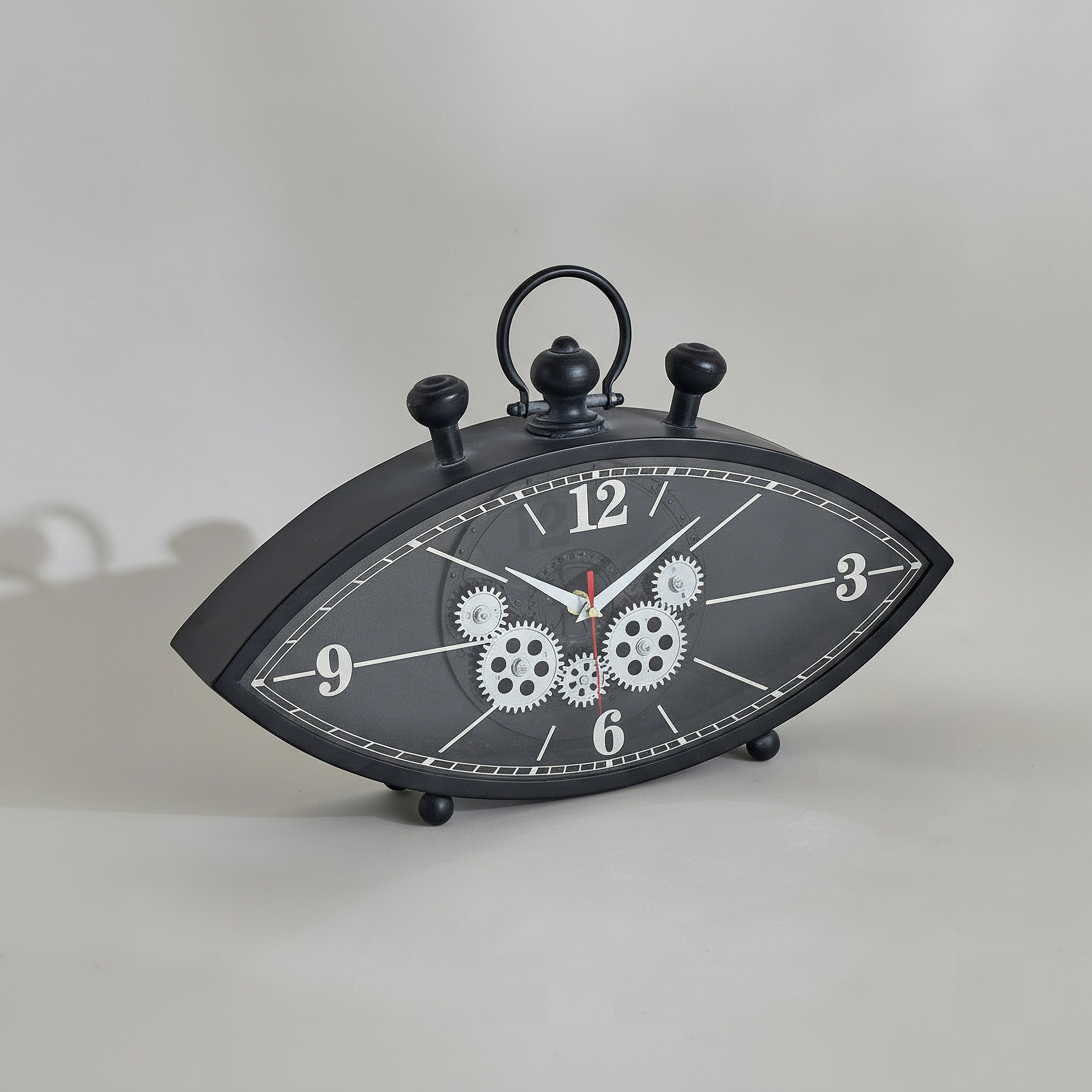 Maverick Vintage Meter Table Clock - 45x8x30 cm-hbxhomeware-hbxdecorandfurnishings-image-1