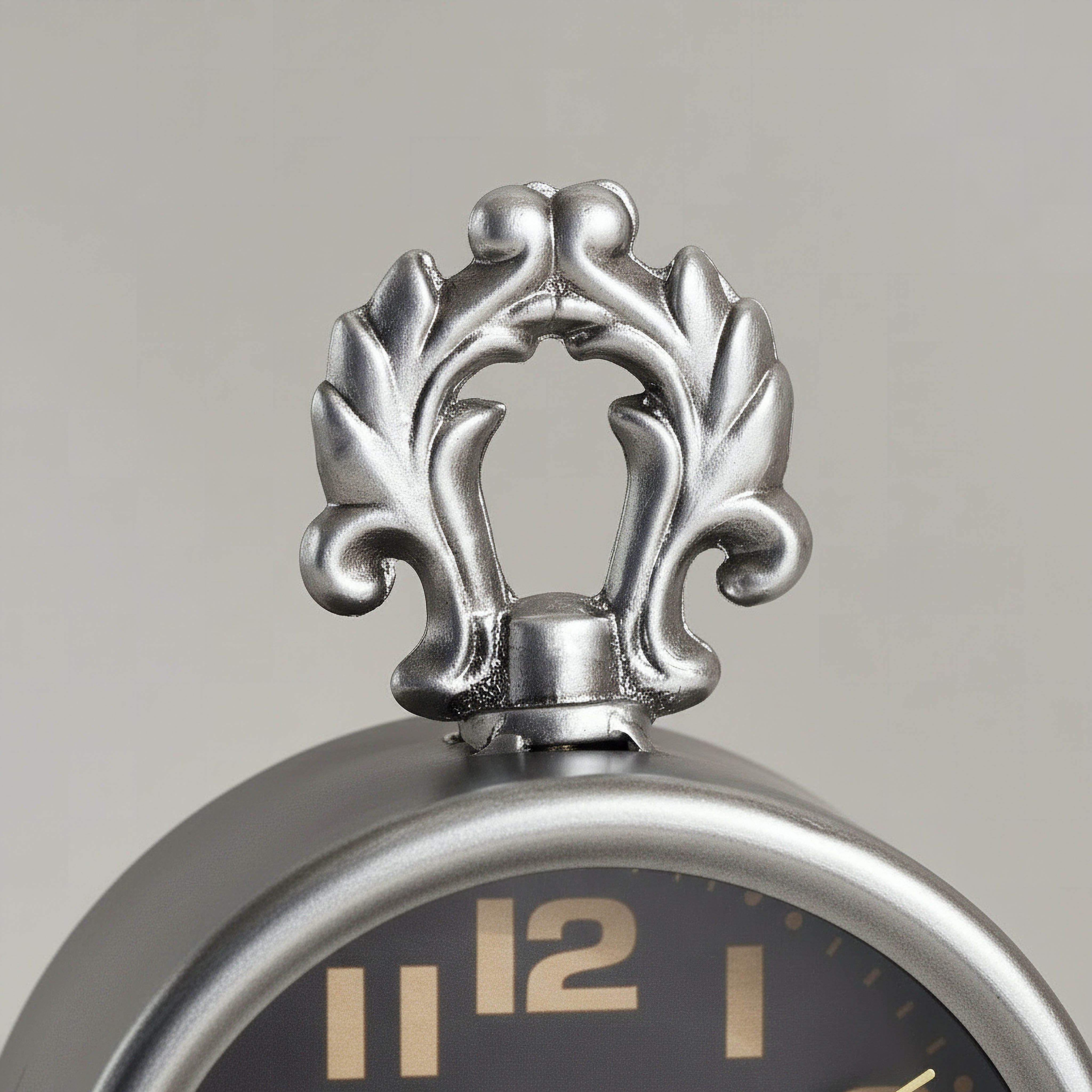 Maverick Vintage Round Table Clock - 13x6x19 cm-hbxhomeware-hbxdecorandfurnishings-image-3