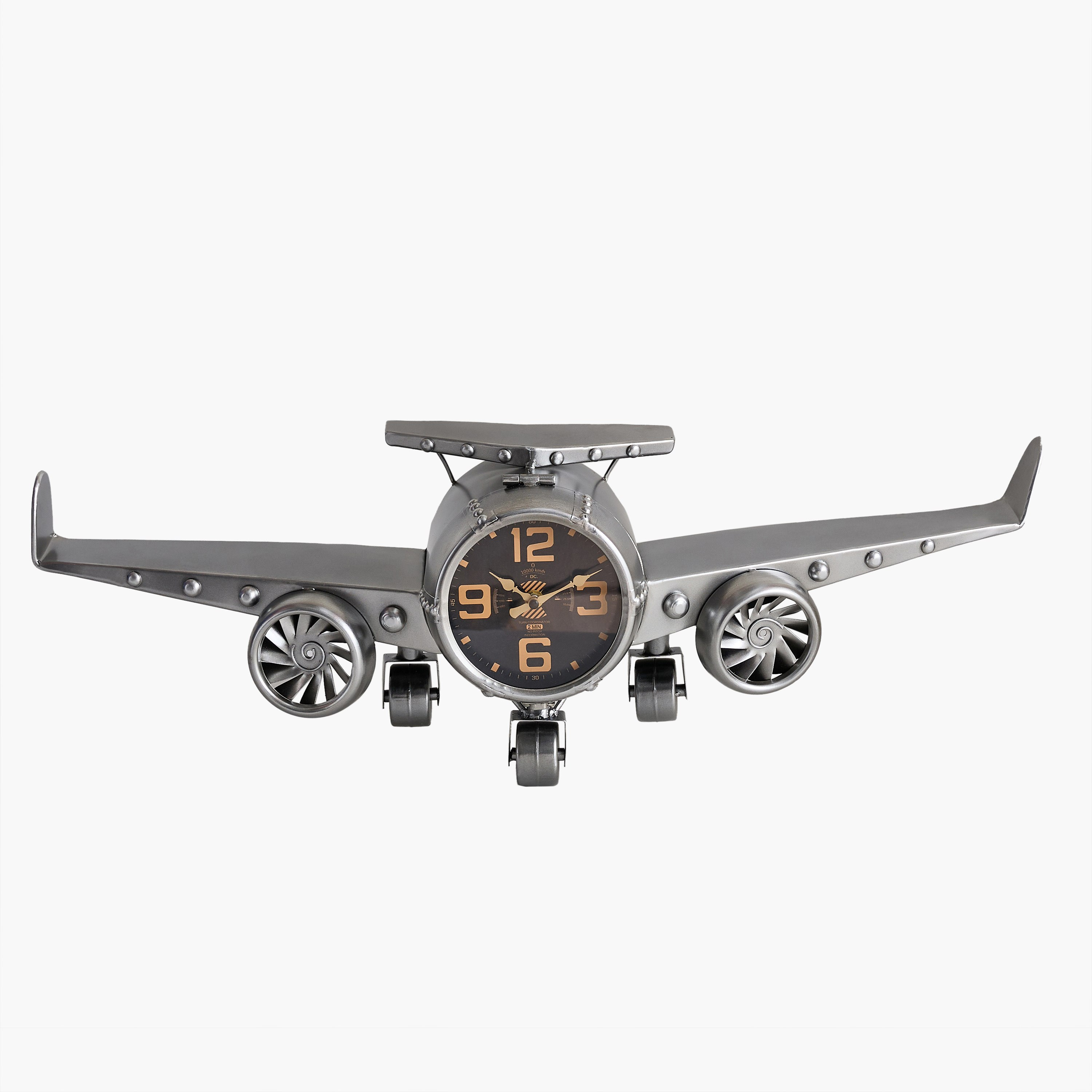Maverick Vintage Aeroplane Wall Clock - 84x17x26.5 cm-hbxhomeware-hbxdecorandfurnishings-image-10