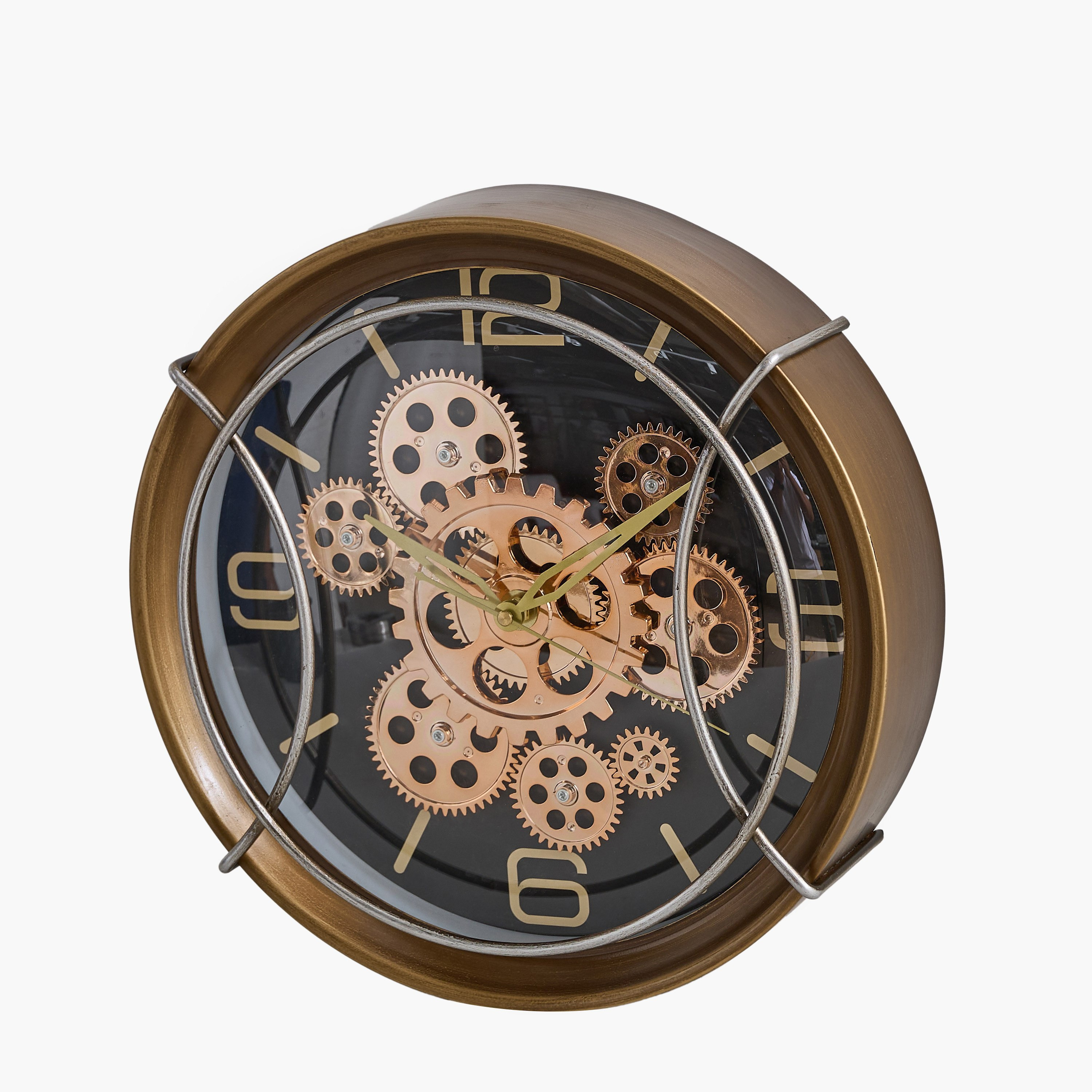 Maverick Vintage Gear Wall Clock - 35x10.3x35 cm-hbxhomeware-hbxdecorandfurnishings-image-5