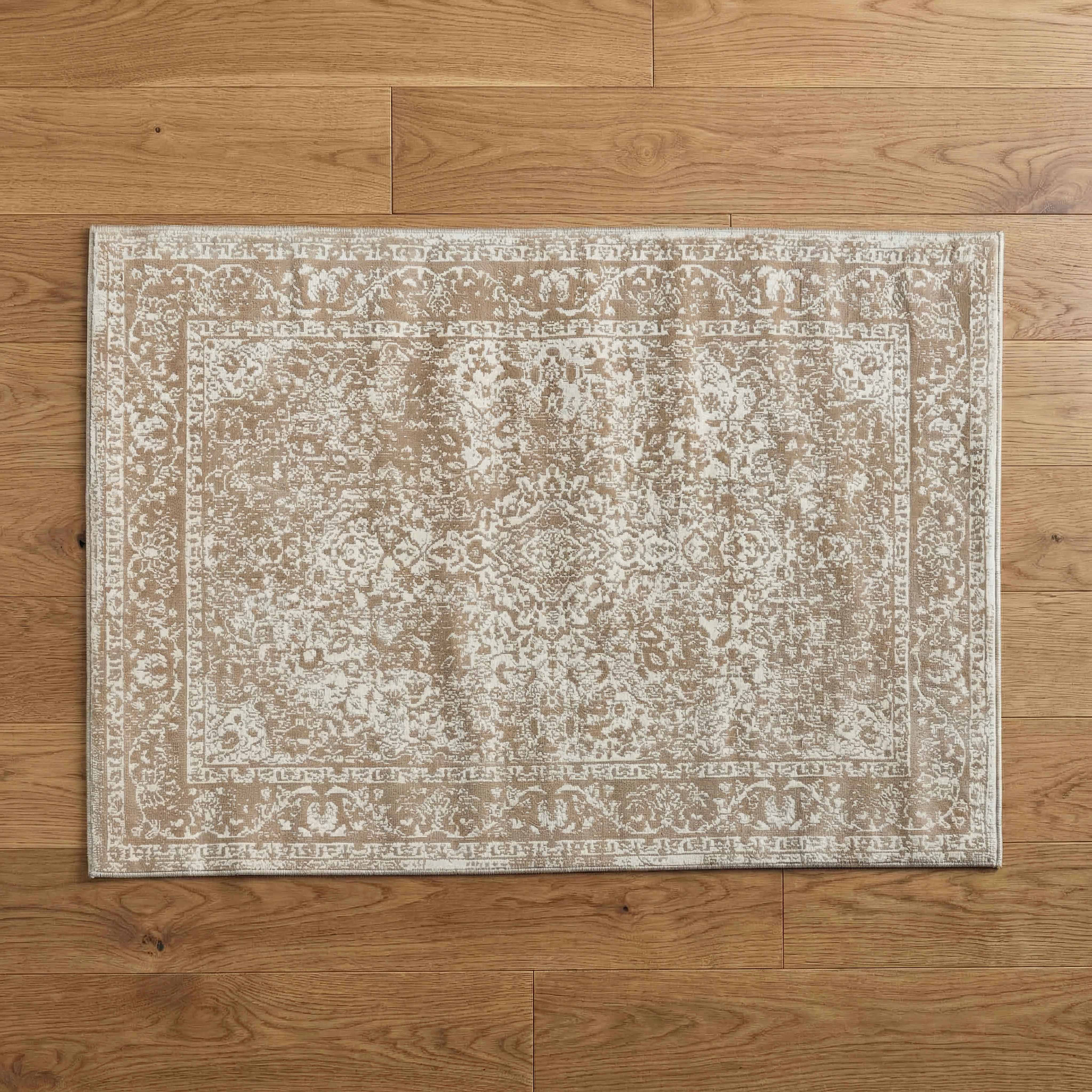 Dolce Florid Stain Resistant Polypropylene Rug - 120x170 cm-hbxdecorandfurnishings-floorcoverings-rugs-image-1