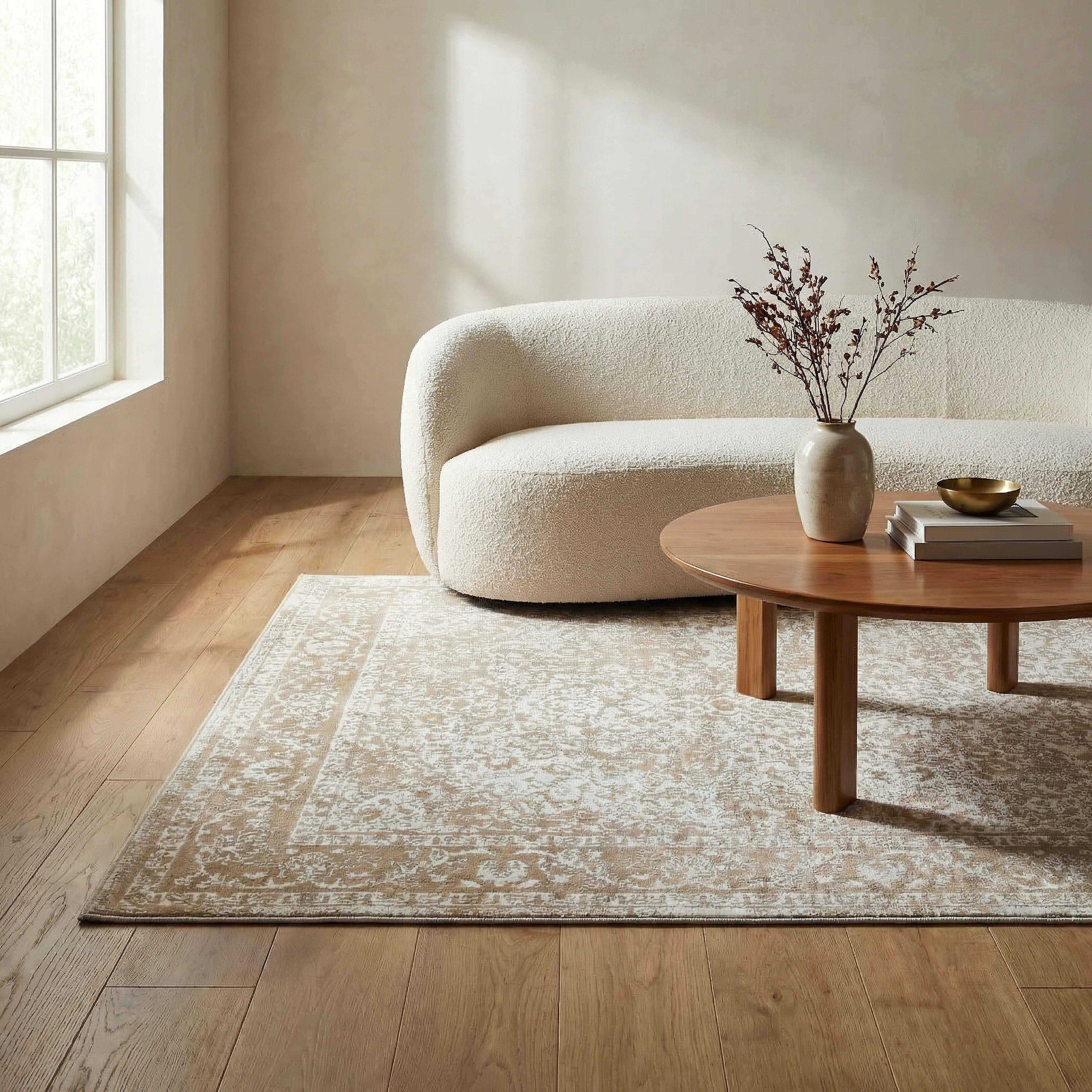 Dolce Florid Stain Resistant Polypropylene Rug - 120x170 cm-hbxdecorandfurnishings-floorcoverings-rugs-image-4