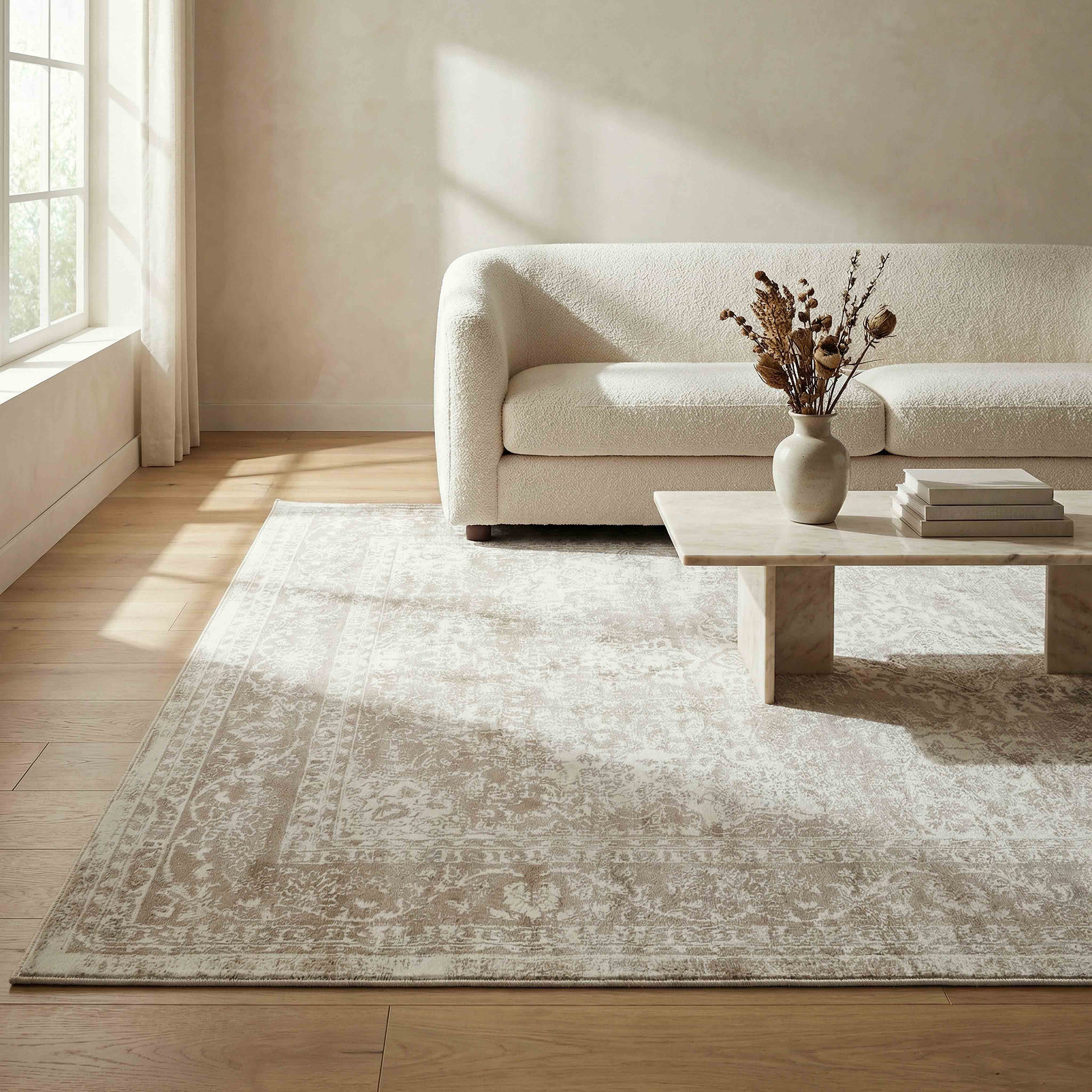 Dolce Florid Stain Resistant Polypropylene Rug - 160x230 cm-hbxdecorandfurnishings-floorcoverings-rugs-image-4