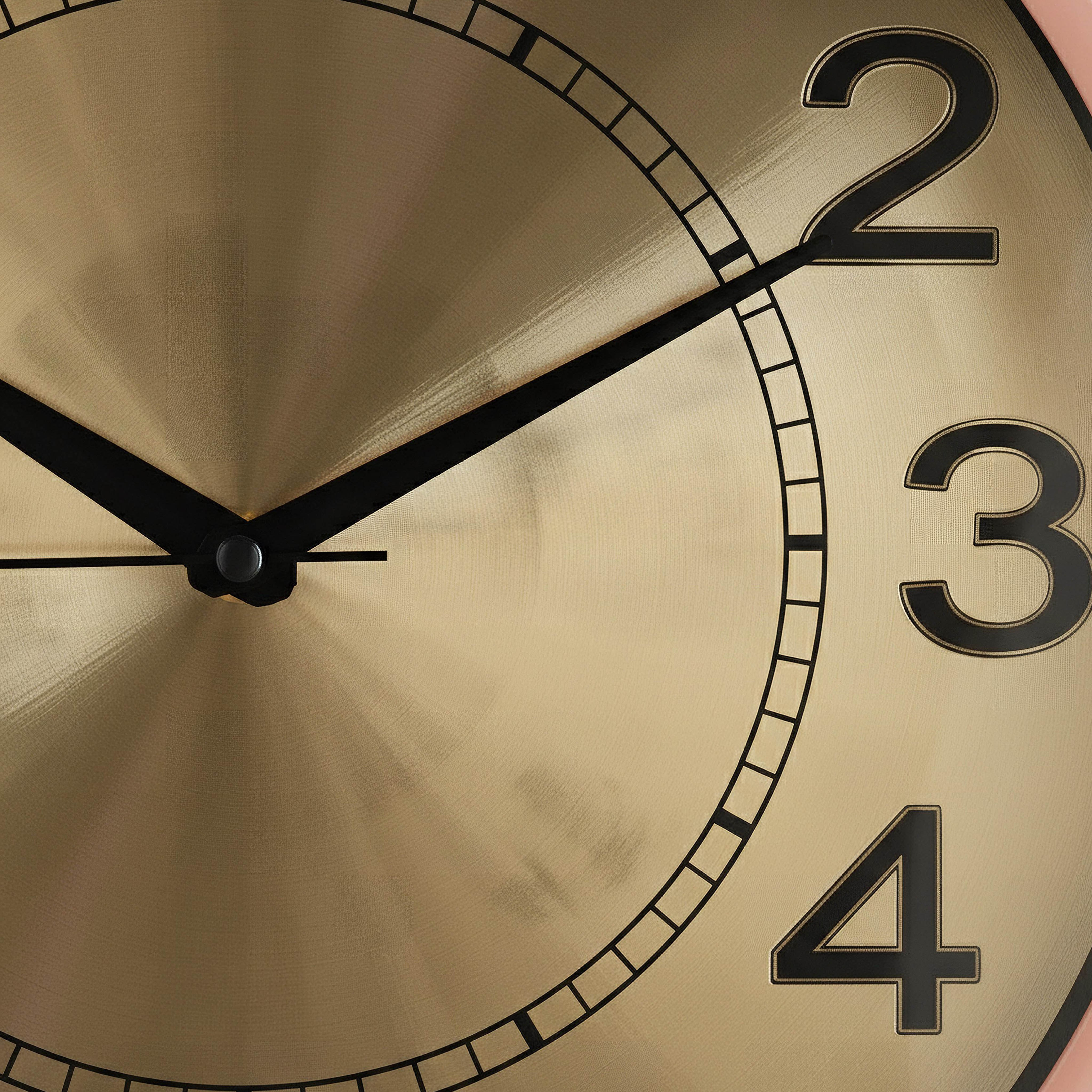 Cristine Aurum Wall Clock - 30.5x30.5x4 cm-hbxdiningroom-decorandaccessories-clocks-image-2
