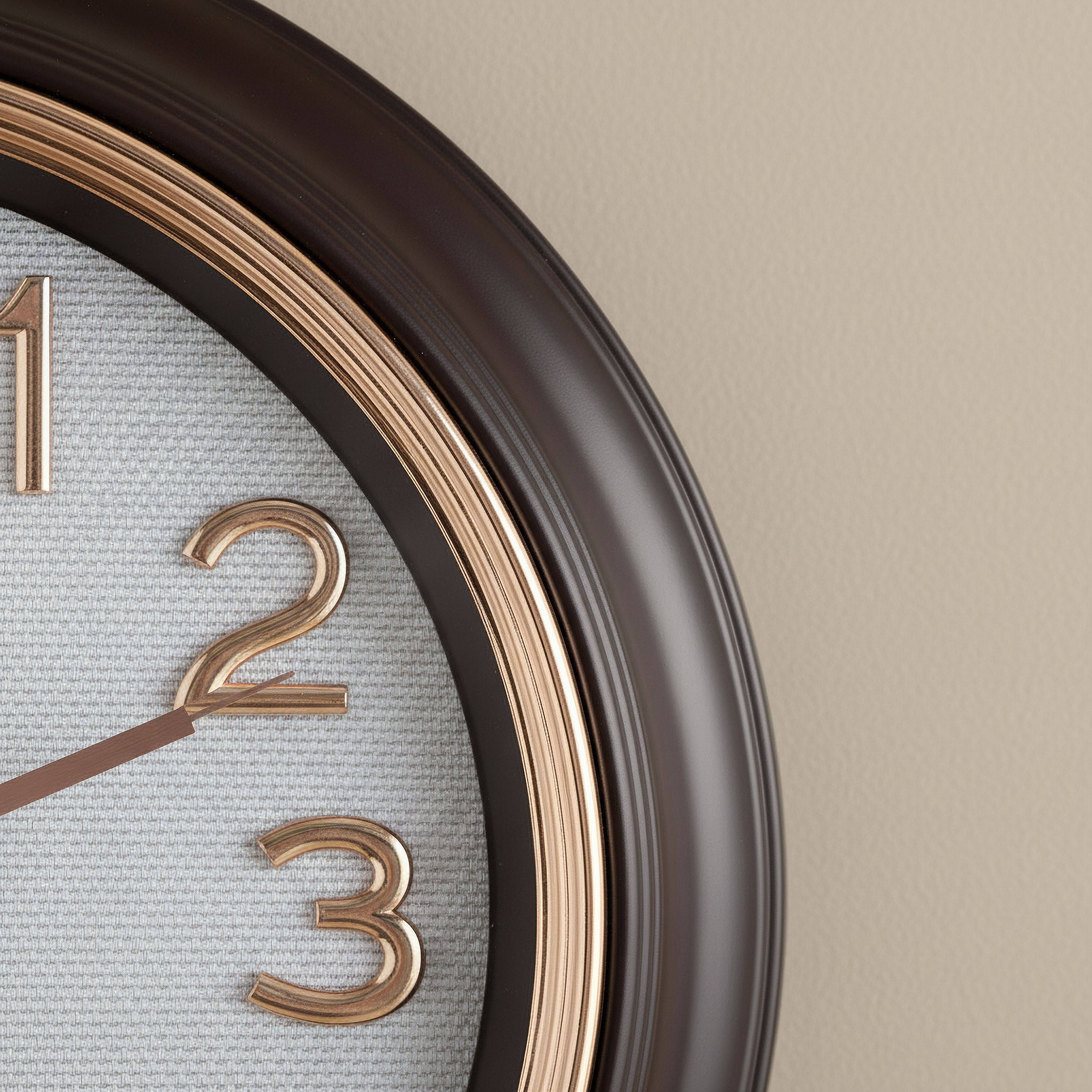 ساعة حائط عادية من كريستين - 40x40x4.5 سم-hbxdiningroom-decorandaccessories-clocks-image-3