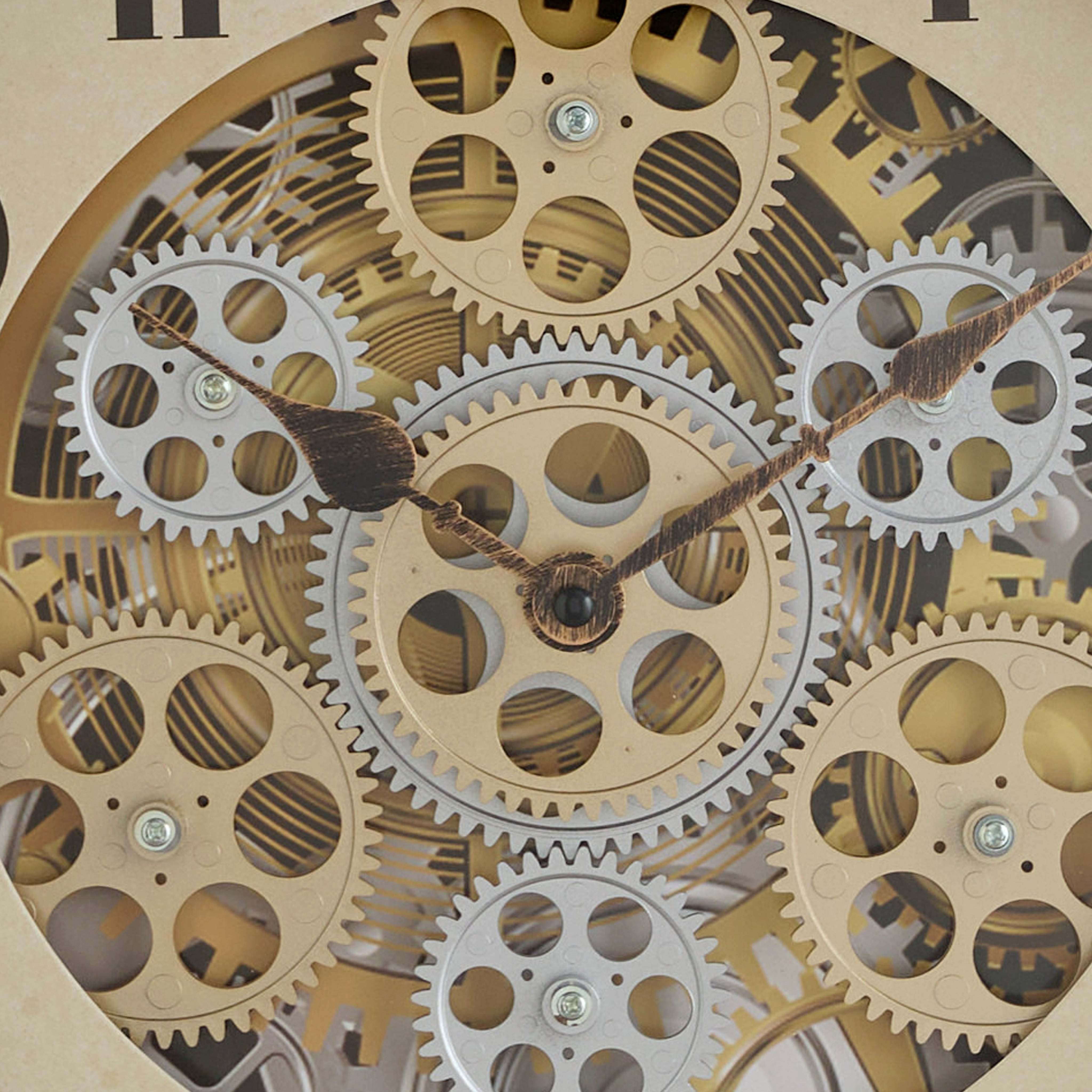 Cristine Gear Wall Clock - 40x40x7.2 cm-hbxdiningroom-decorandaccessories-clocks-image-3