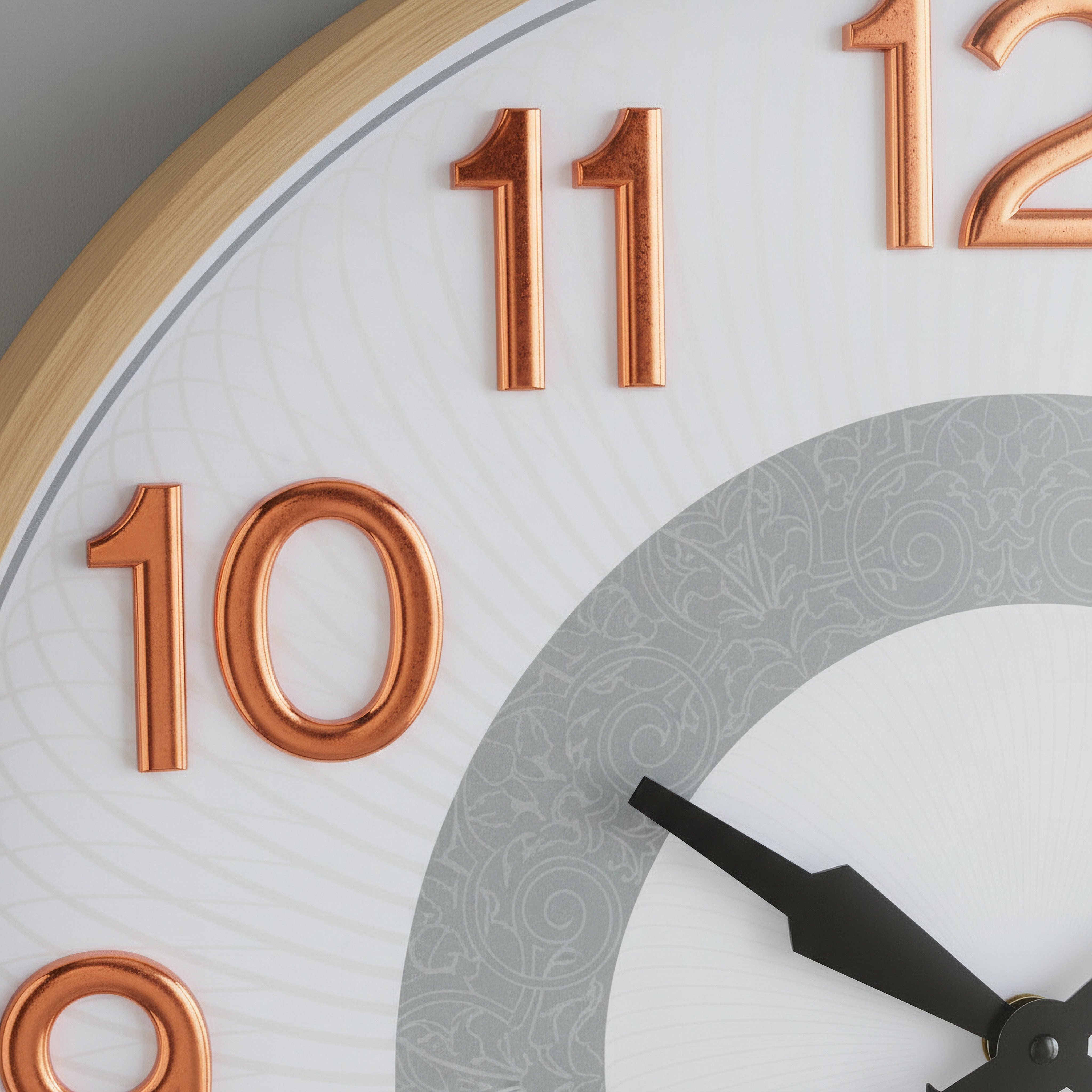 Cristine Round Wall Clock - 50x50x5.2 cm-hbxdiningroom-decorandaccessories-clocks-image-3