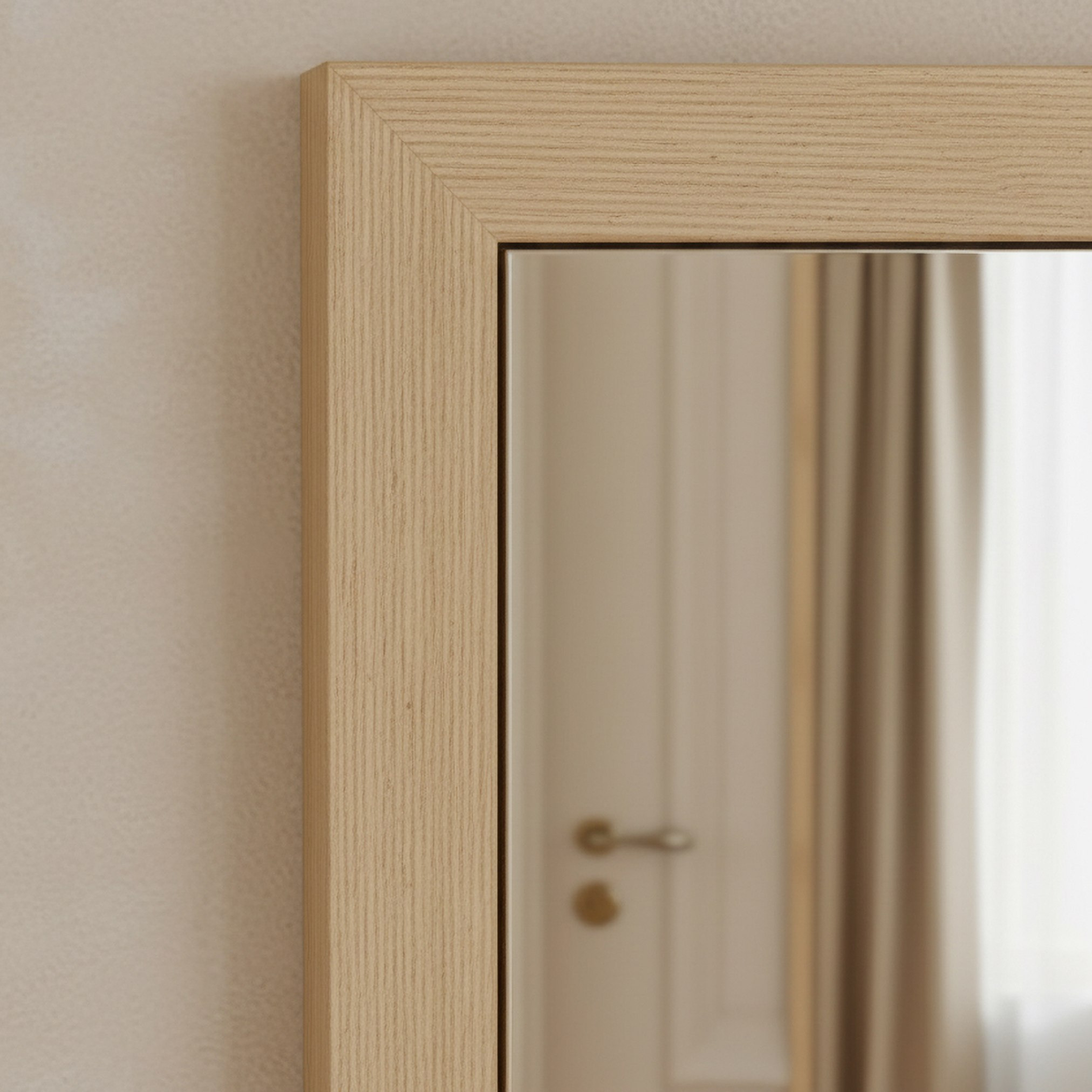 Brecklyn Ember Over the Door Mirror - 30*120cm/33.8*123.8 cm-hbxhomeware-homedecor-mirror-overthedoor-image-2