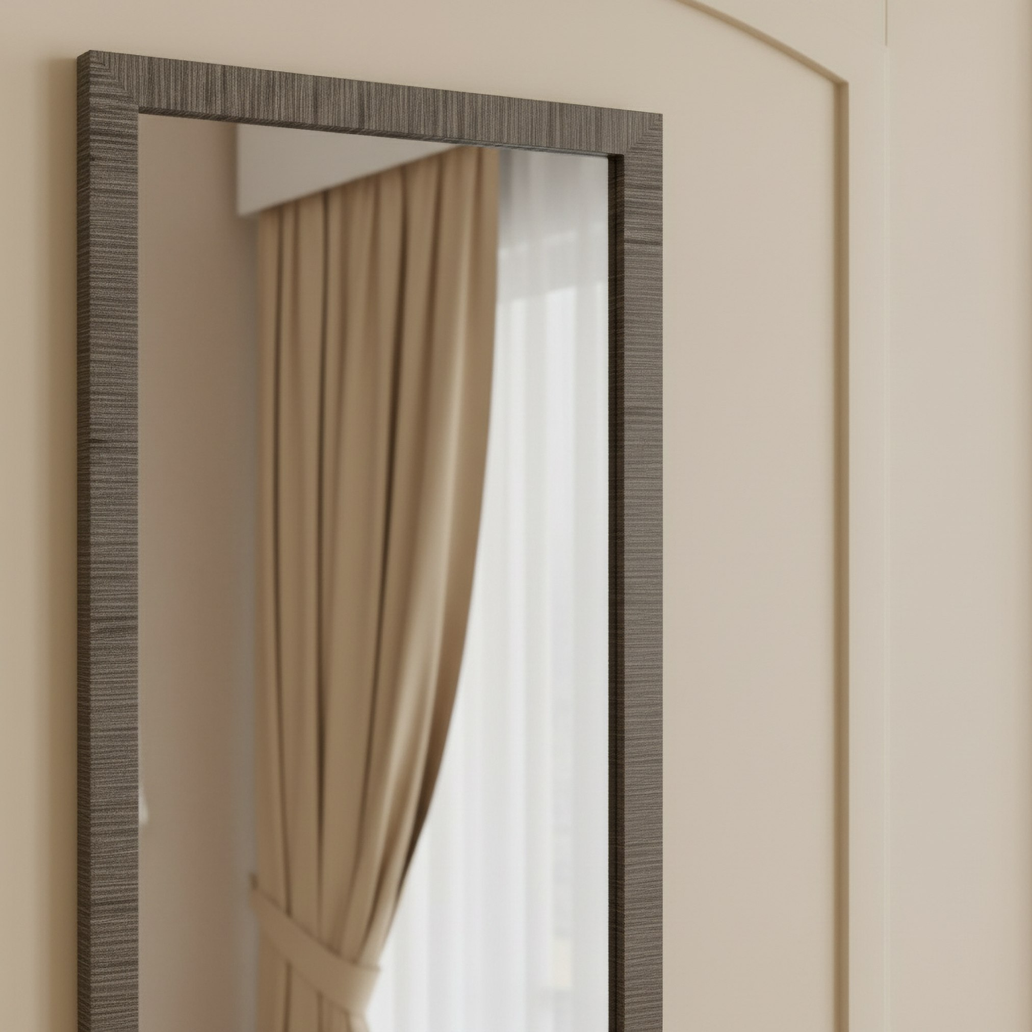 Brecklyn Ember Over the Door Mirror - 33.8x123.8 cm-hbxhomeware-homedecor-mirror-overthedoor-image-2