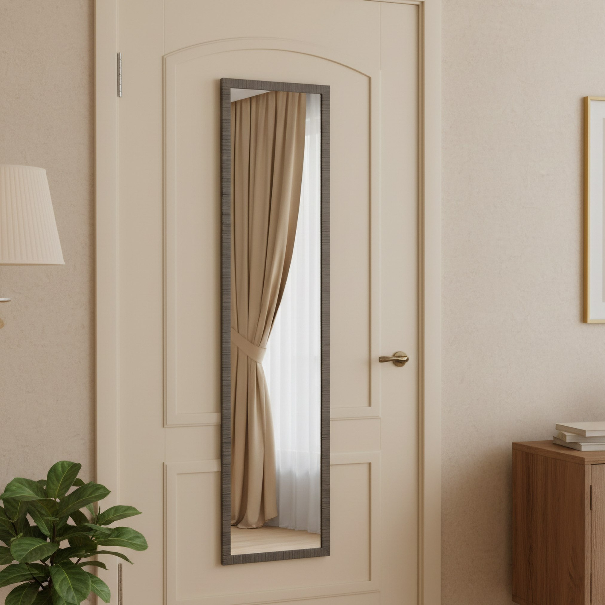 Brecklyn Ember Over the Door Mirror - 33.8x123.8 cm-hbxhomeware-homedecor-mirror-overthedoor-image-3