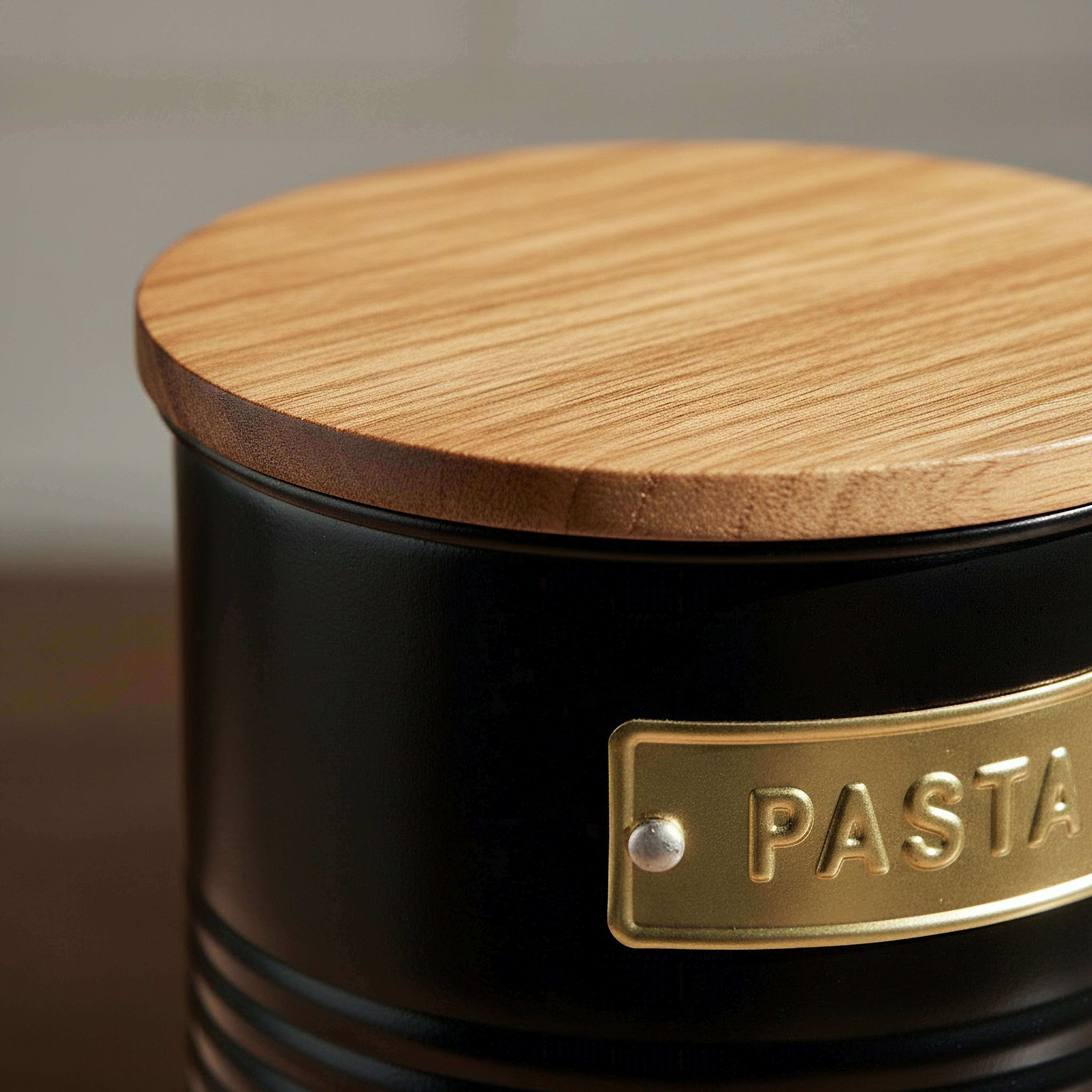 Naturalle Ribbed Pasta Canister - 11x33 cm-hbxhomeware-hbxkitchen-image-3