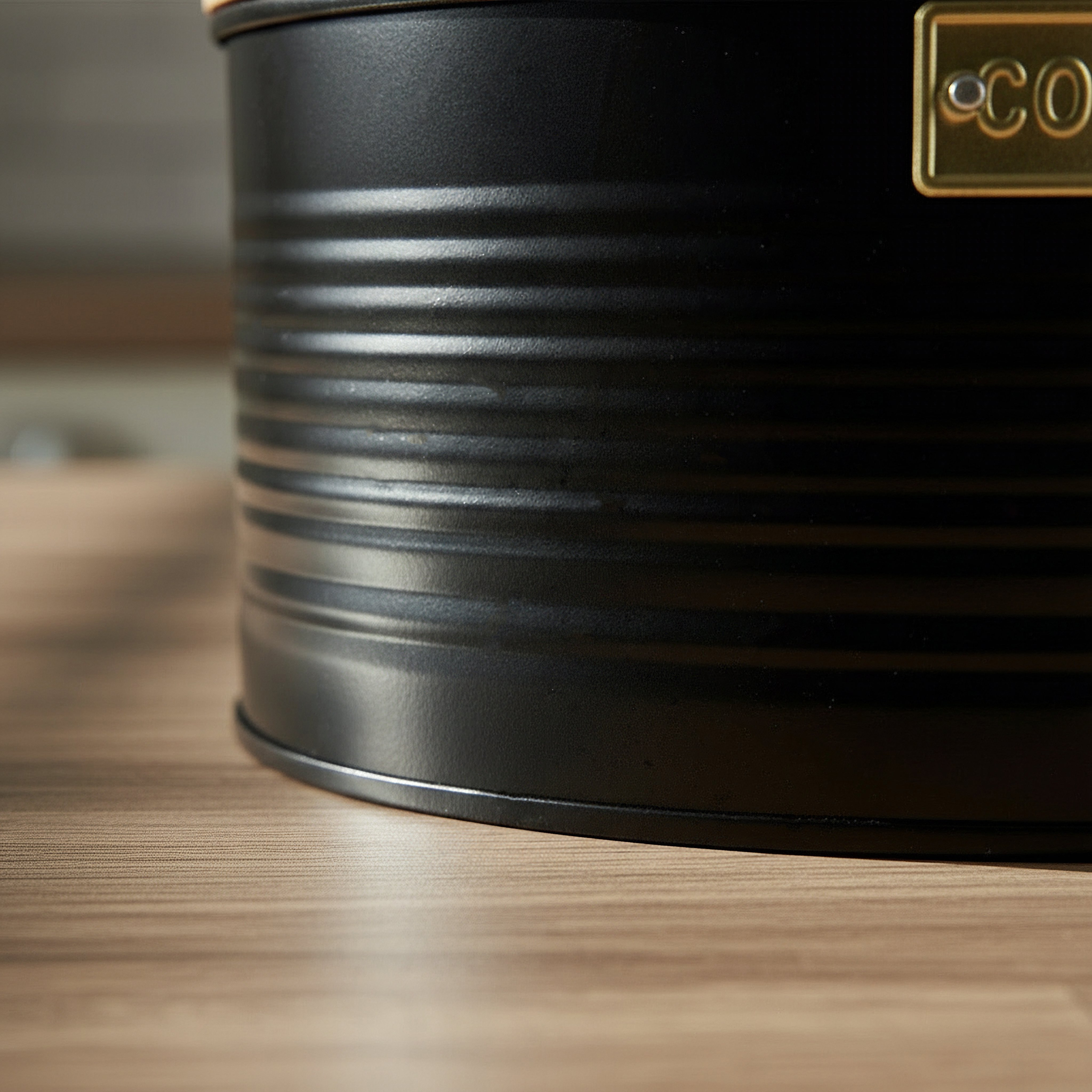 Naturalle Ribbed Cookies Canister - 23x10 cm-hbxhomeware-hbxkitchen-image-4