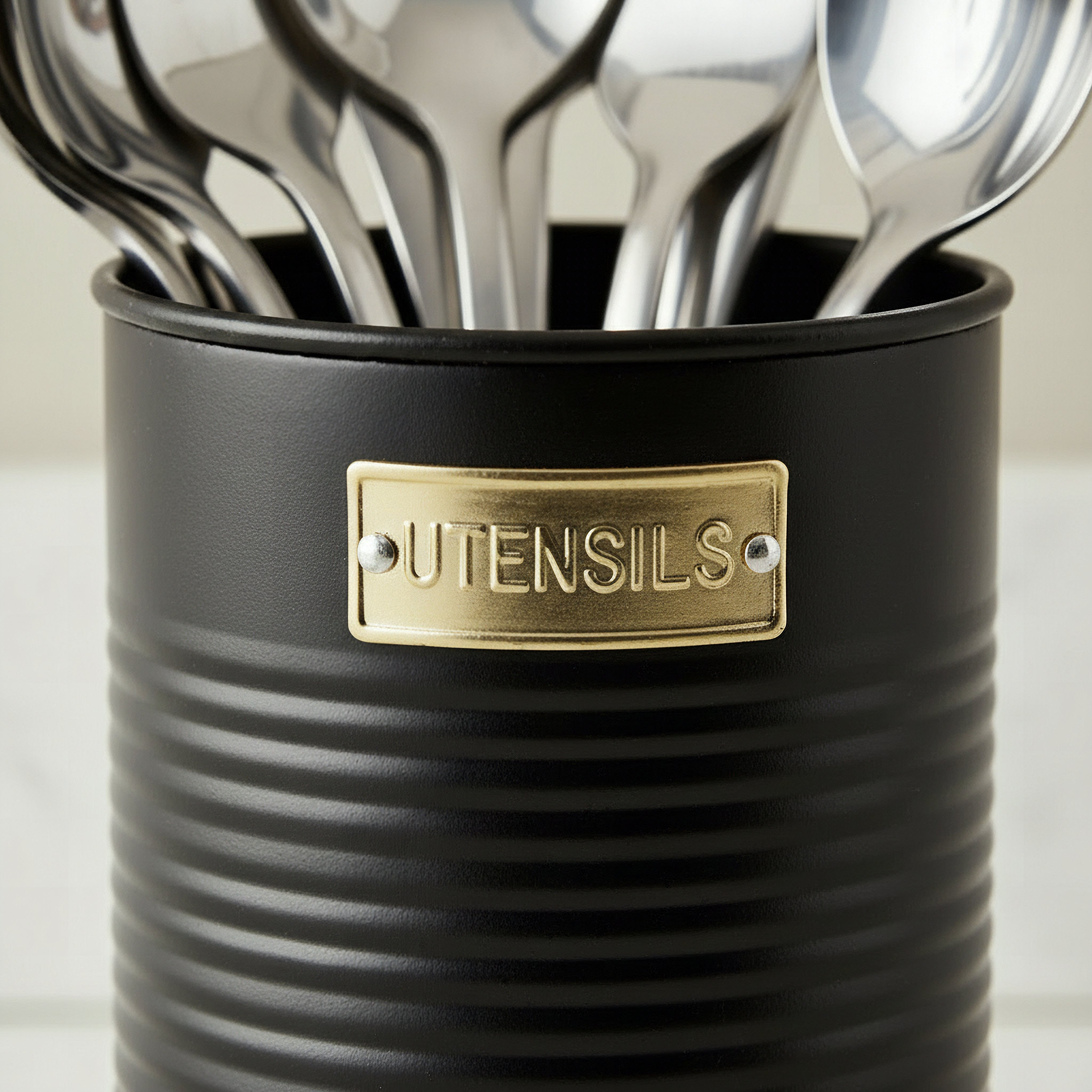 Naturalle Ribbed Cutlery Holder - 12x17 cm-hbxhomeware-hbxkitchen-image-2