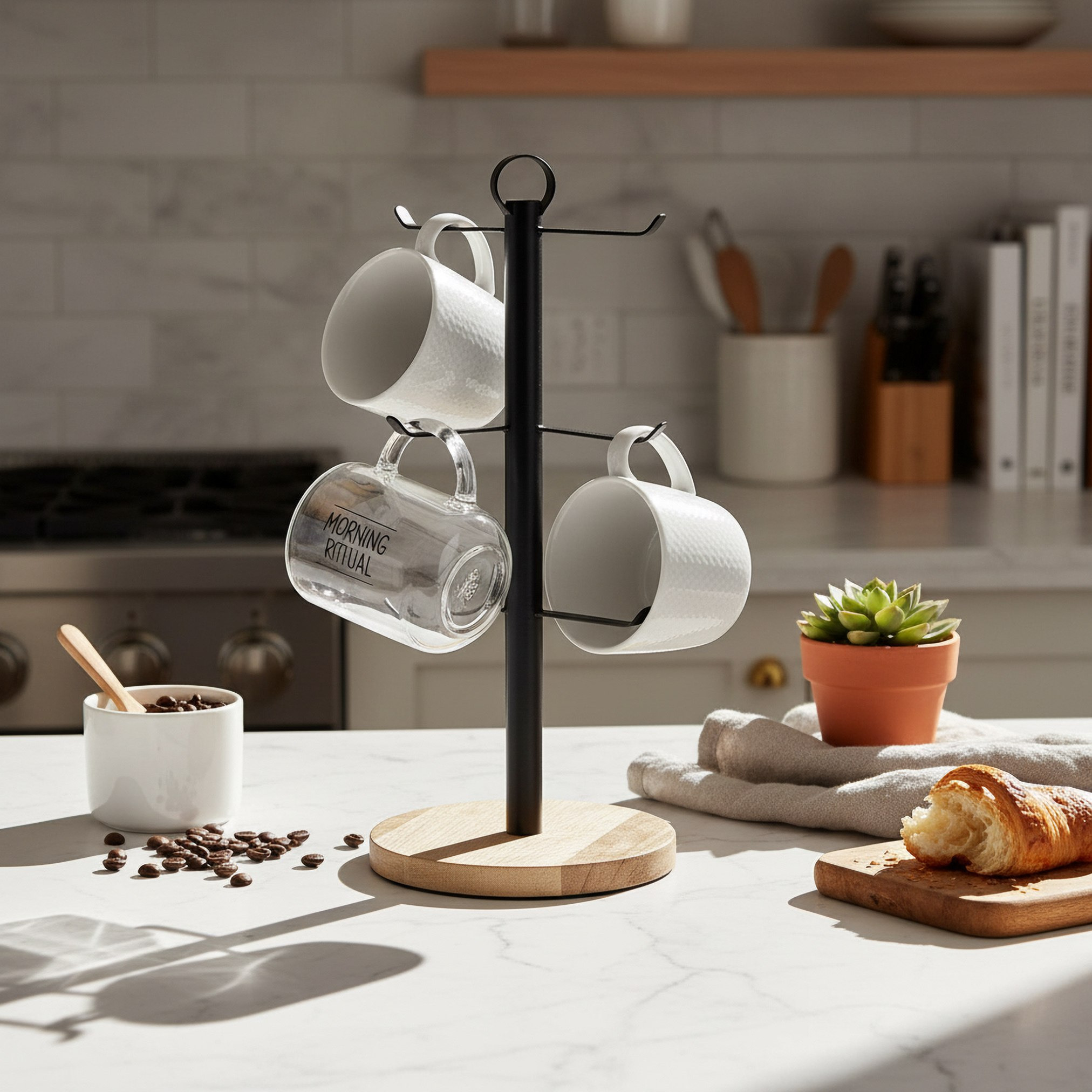 حامل مجات من ناتشورال - 15x15x35 سم-hbxhomeware-hbxkitchen-image-4