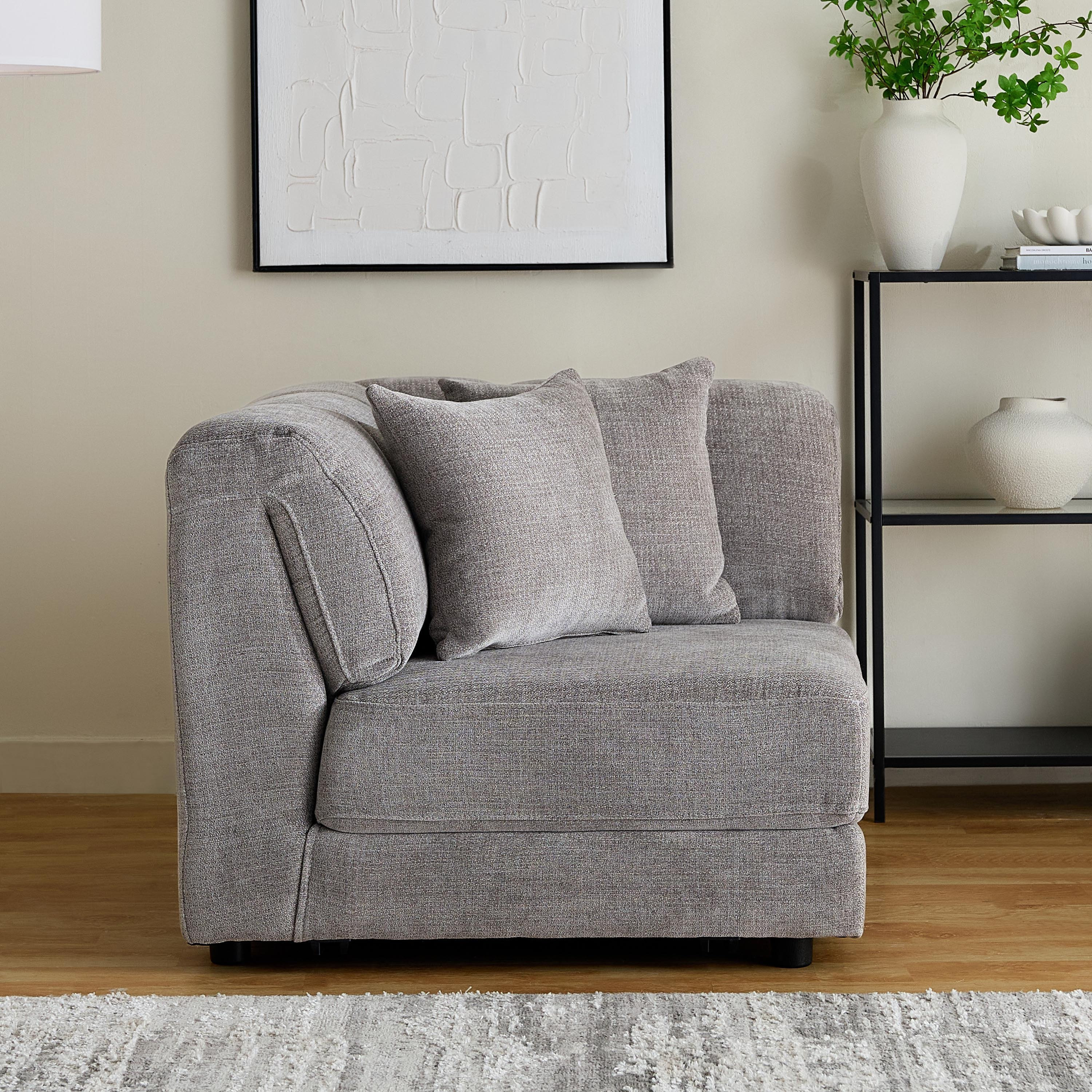 Skive Fabric Corner Sofa with 2 Cushions-hbxlivingroom-sofasandarmchairs-modularsofas-image-3