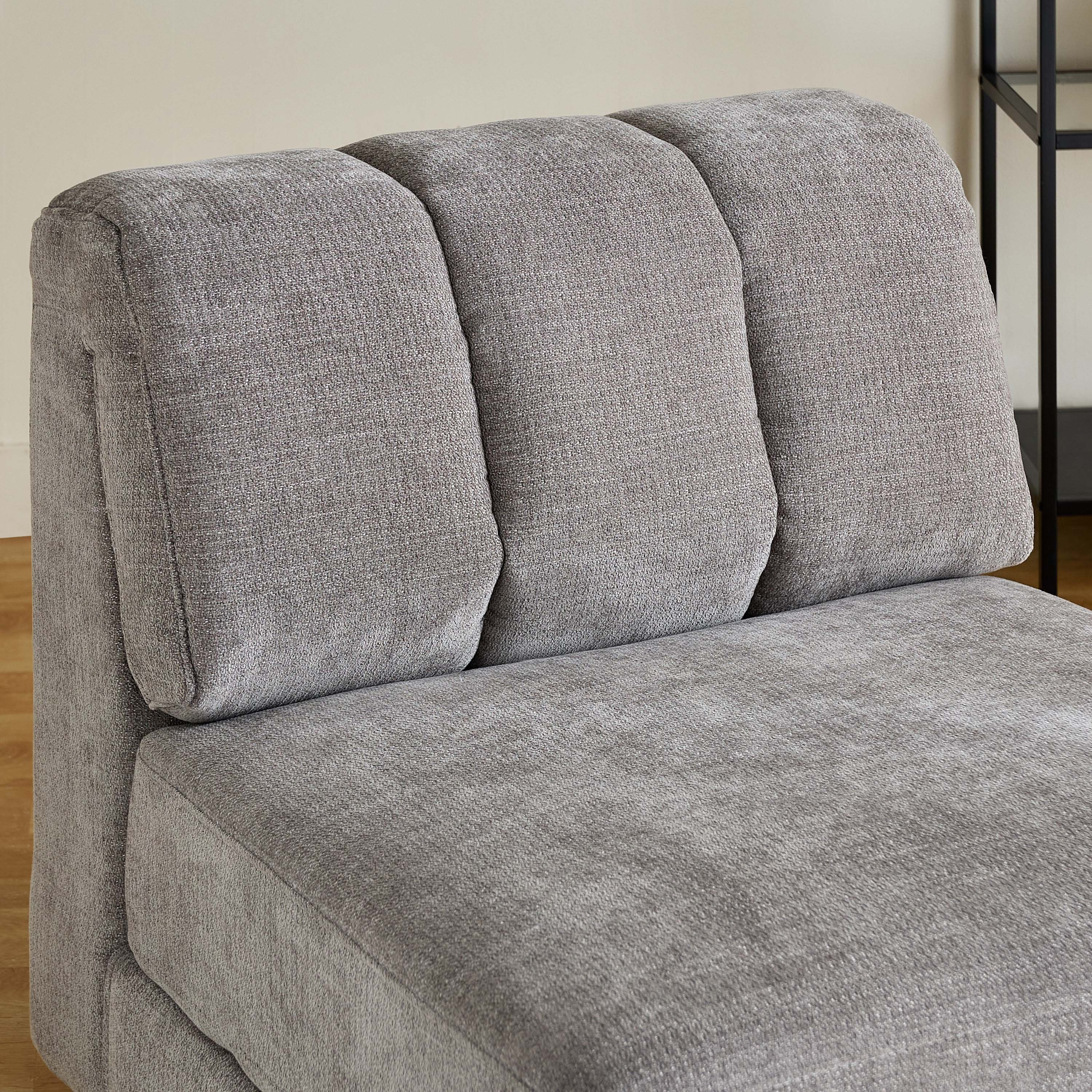 Skive Fabric Armless Chair with 2 Cushions-hbxlivingroom-sofasandarmchairs-modularsofas-image-5