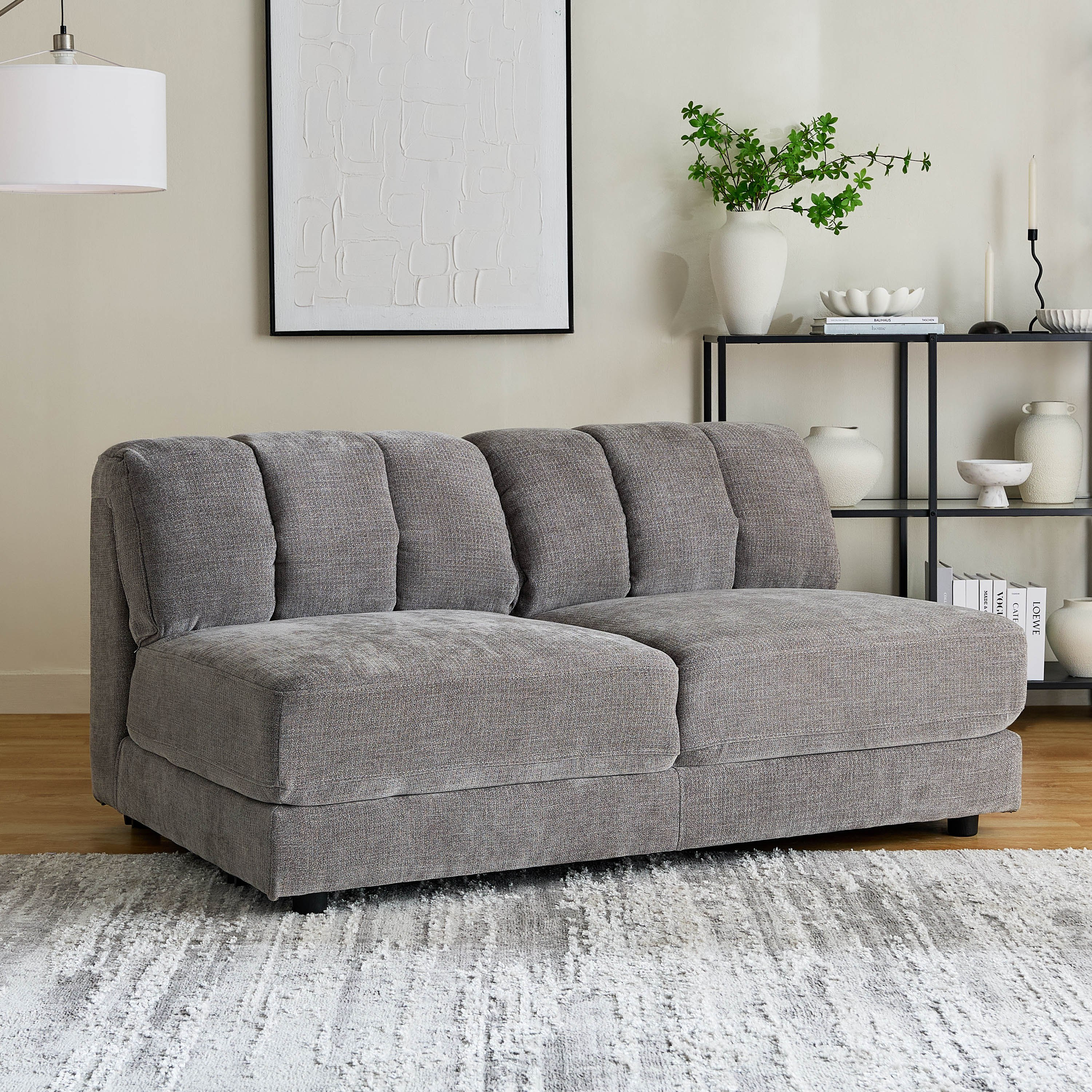 Skive 2-Seater Fabric Armless Sofa-hbxlivingroom-sofasandarmchairs-modularsofas-image-1