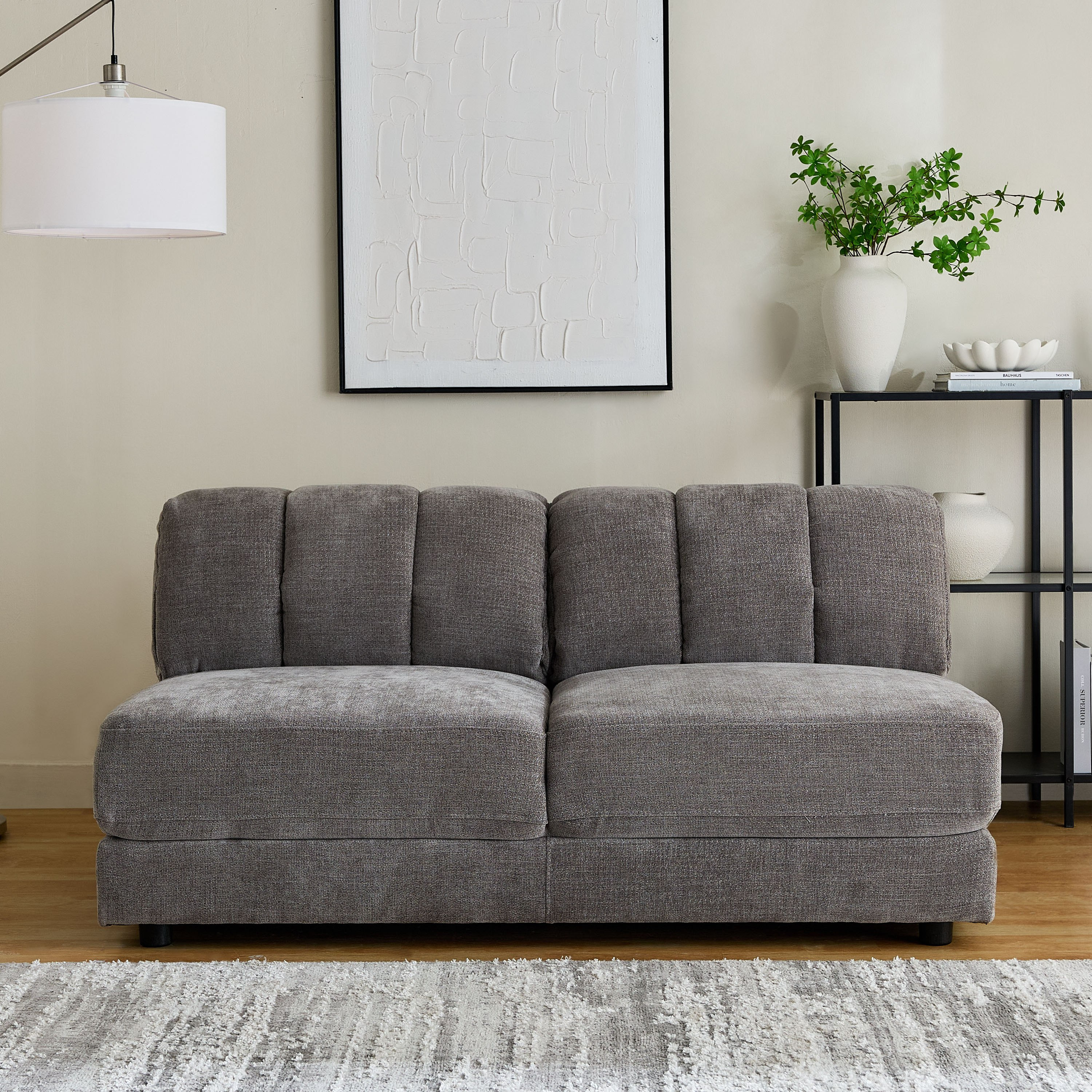 Skive 2-Seater Fabric Armless Sofa-hbxlivingroom-sofasandarmchairs-modularsofas-image-2