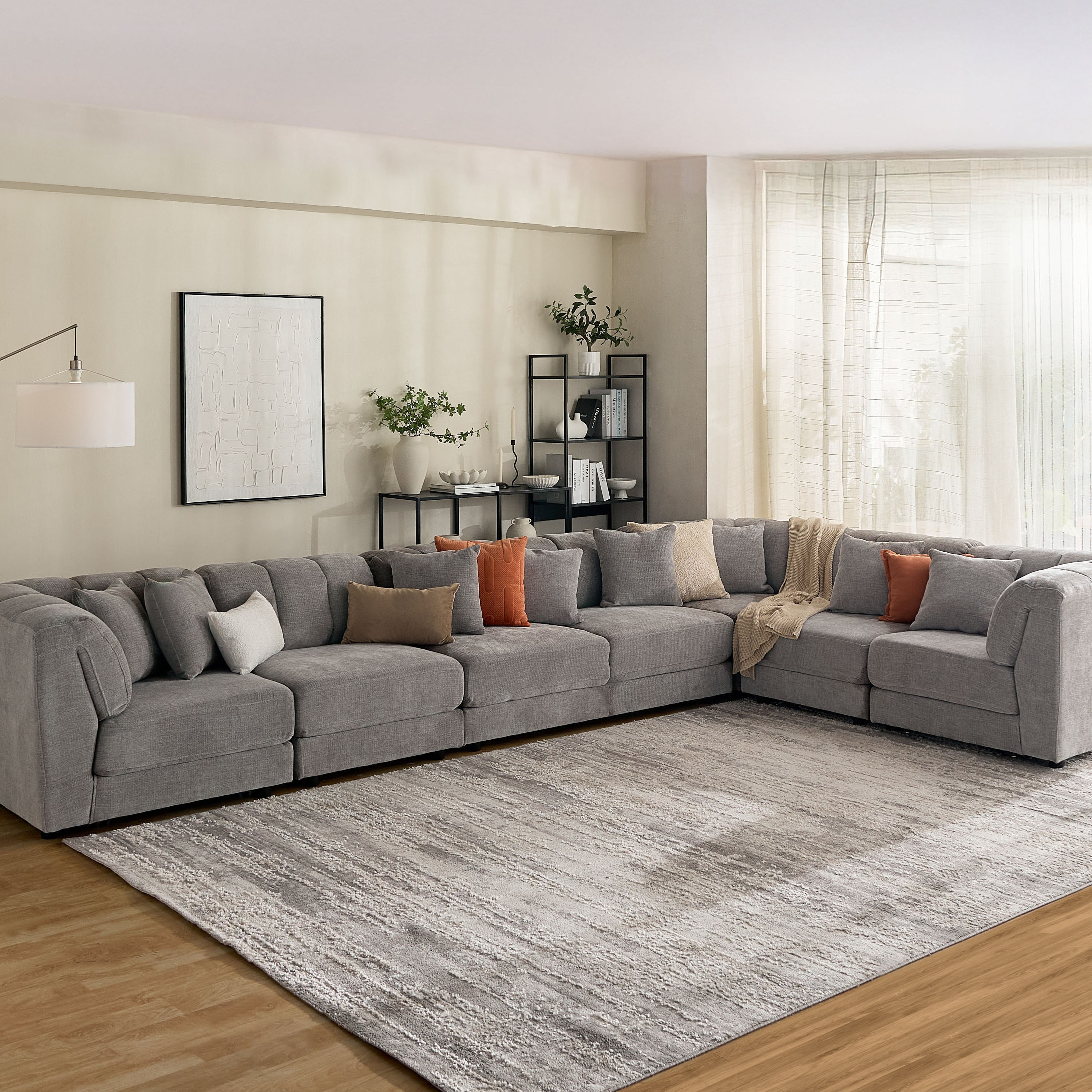 Skive 2-Seater Fabric Armless Sofa-hbxlivingroom-sofasandarmchairs-modularsofas-image-7