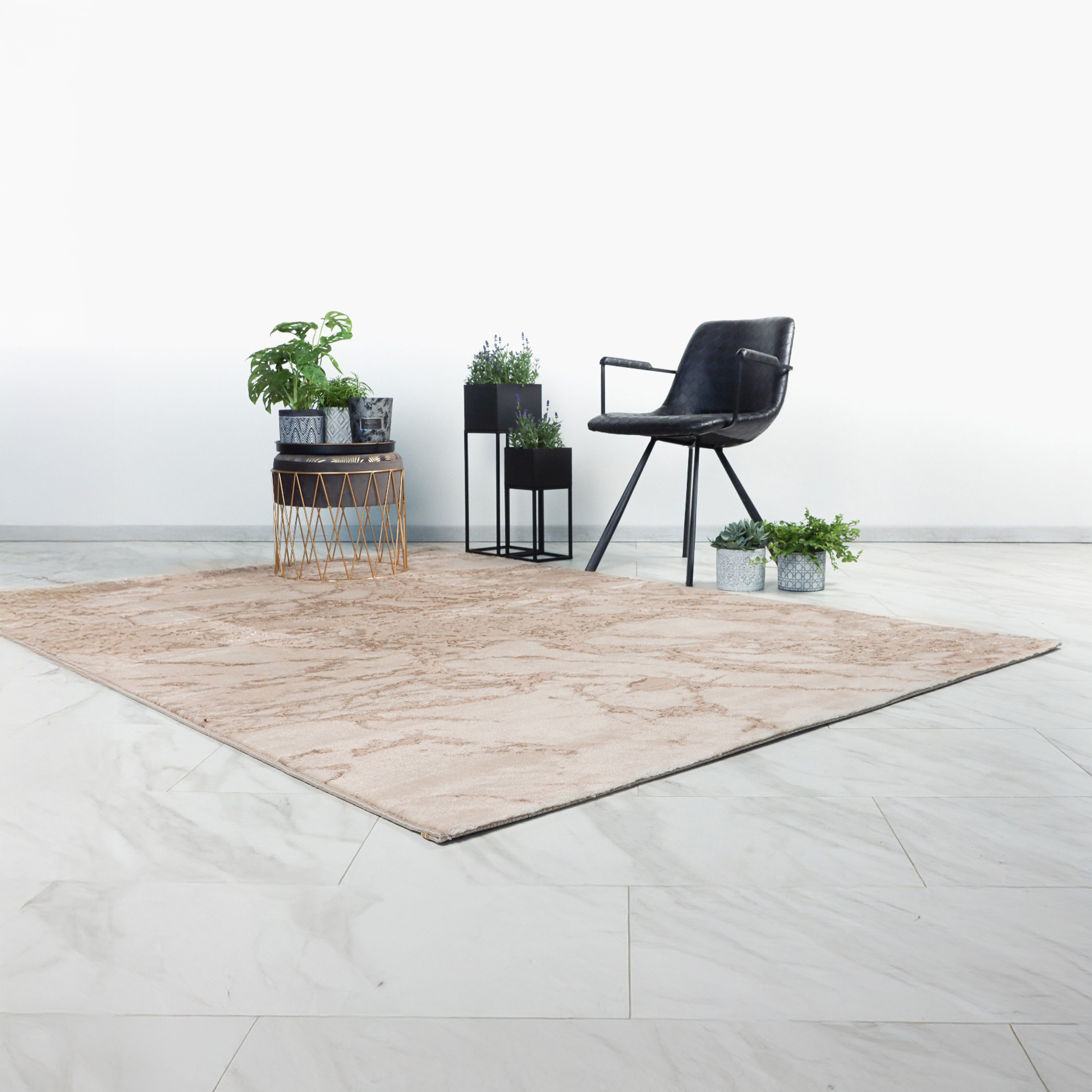 Dolce Cloudy Stain Resistant Polypropylene Rug - 120x170 cm-hbxdecorandfurnishings-floorcoverings-rugs-image-4