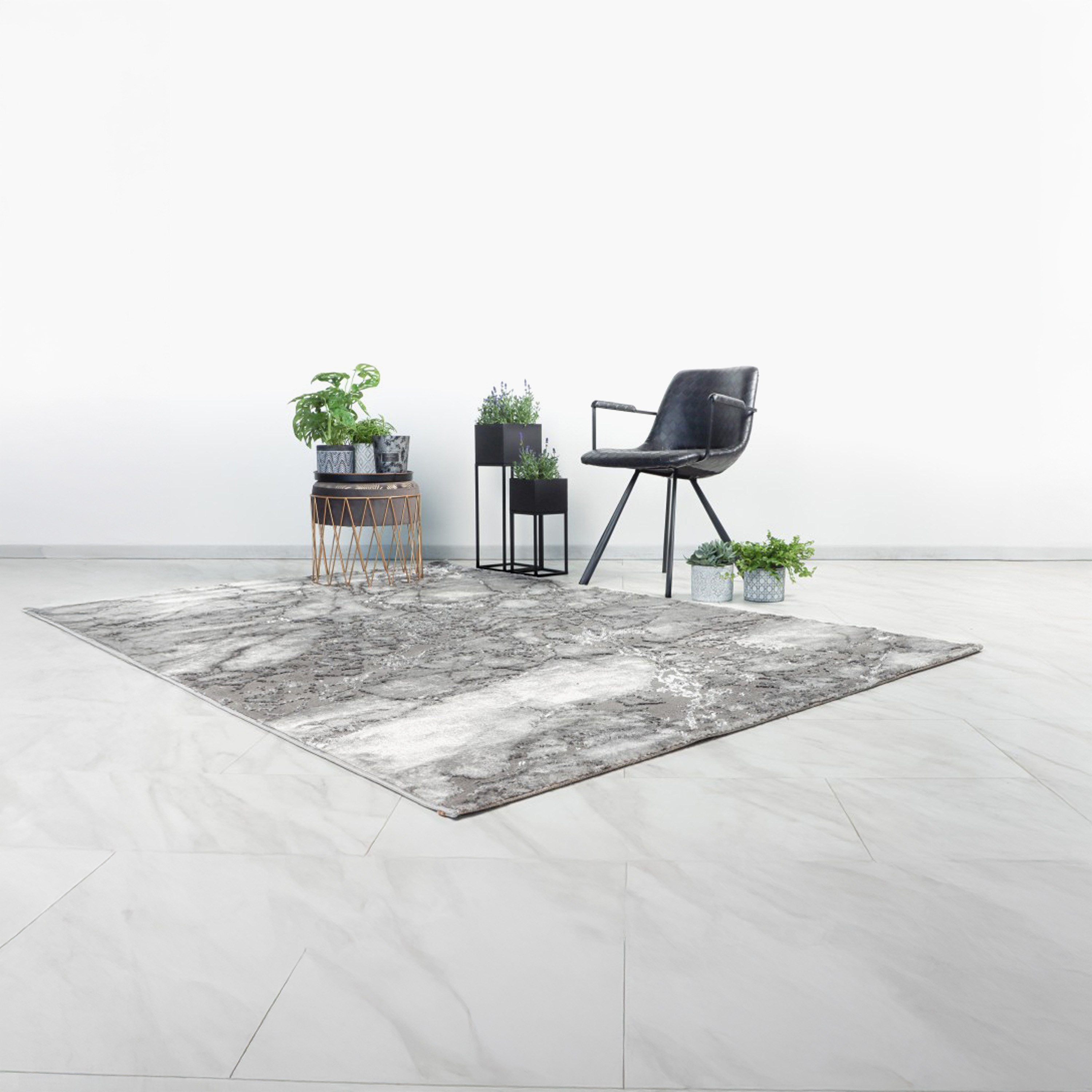 Dolce Cloudy Stain Resistant Polypropylene Rug - 240x360 cm-hbxdecorandfurnishings-floorcoverings-rugs-image-4