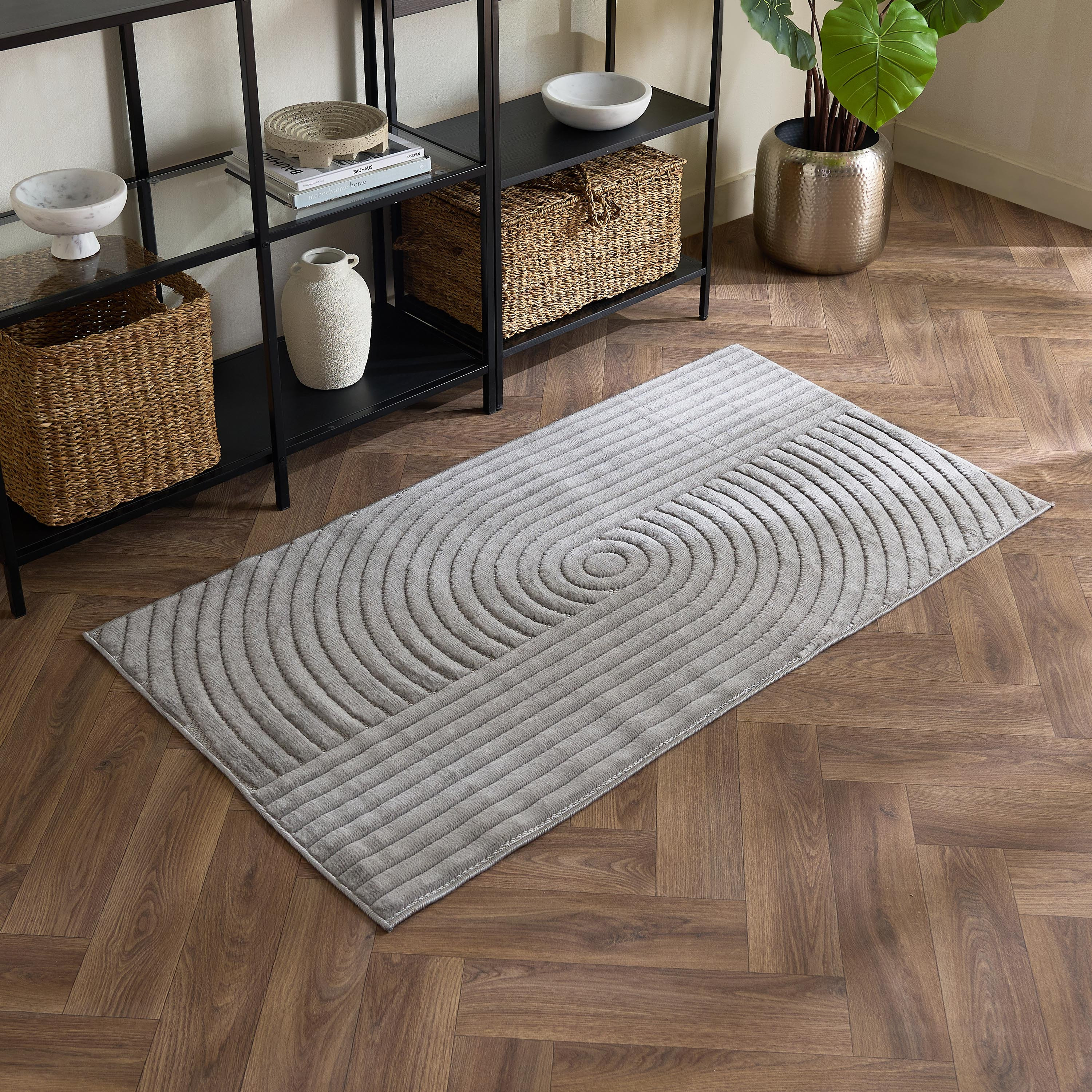 سجادة بولي بروبيلين مانعة للانزلاق ألوان من جليم - 80x150 سم-hbxdecorandfurnishings-floorcoverings-rugs-image-1