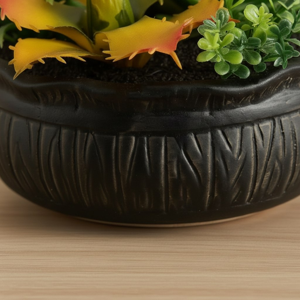 Tant Artificial Succulent Potted Plants - 16 cm-hbxlivingroom-decorandaccessories-plantersandurns-image-3