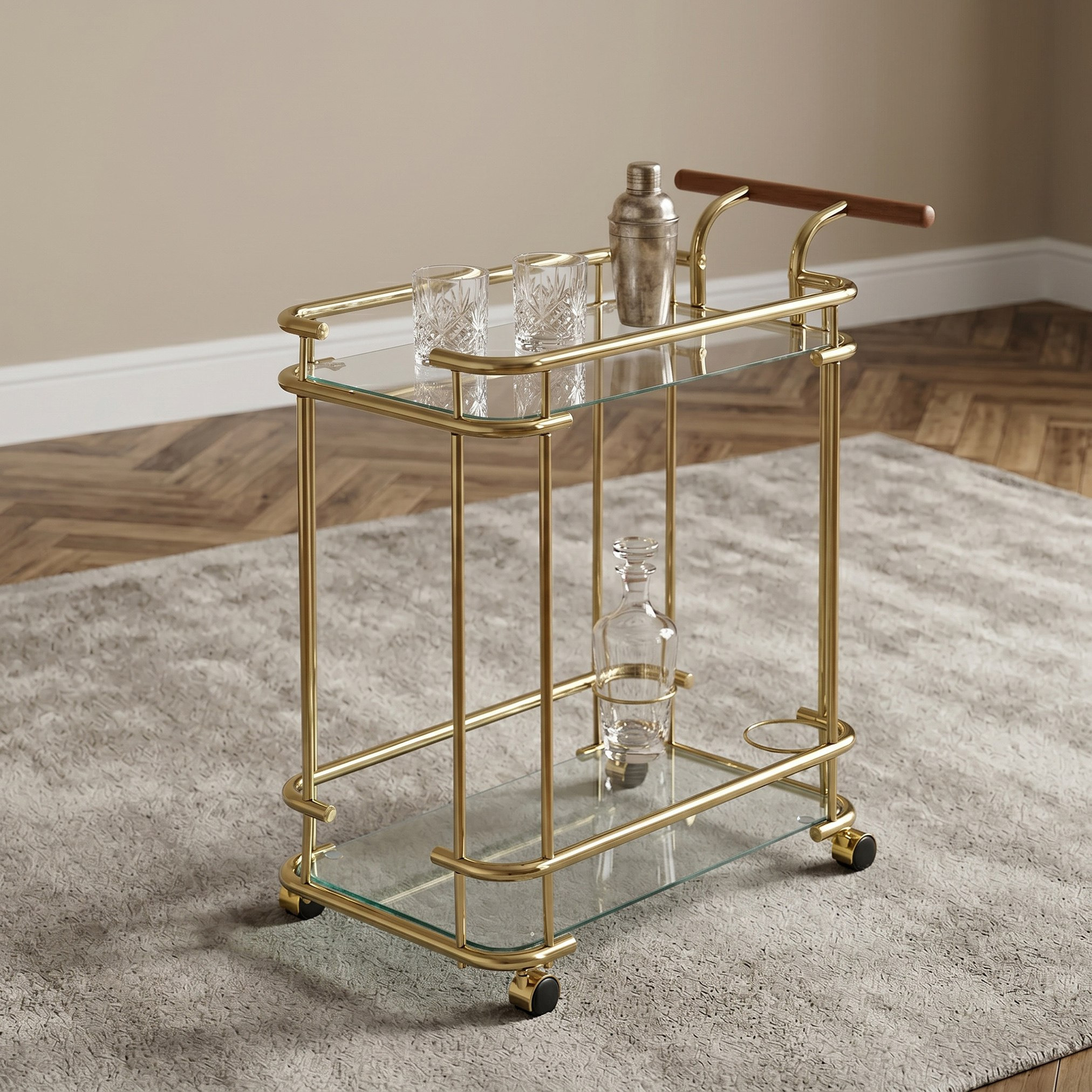 Eliza 2-Tier Serving Trolley-hbxlivingroom-tablesandstands-servingtrolleys-image-1