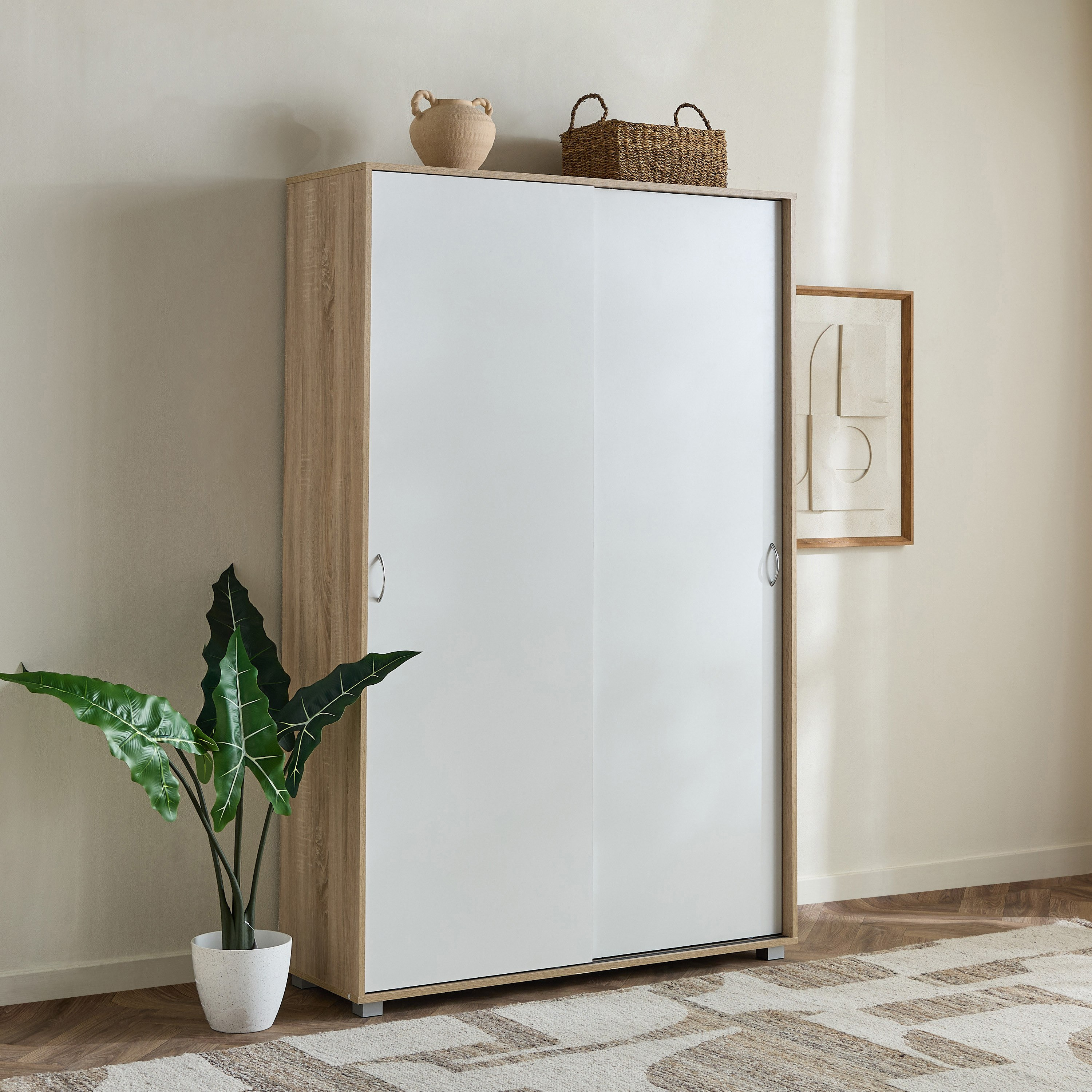 Capri Wide 10-Tier 66-Pair Sliding Door Shoe Cabinet-hbxbedroom-shoecabinetsandracks-image-1