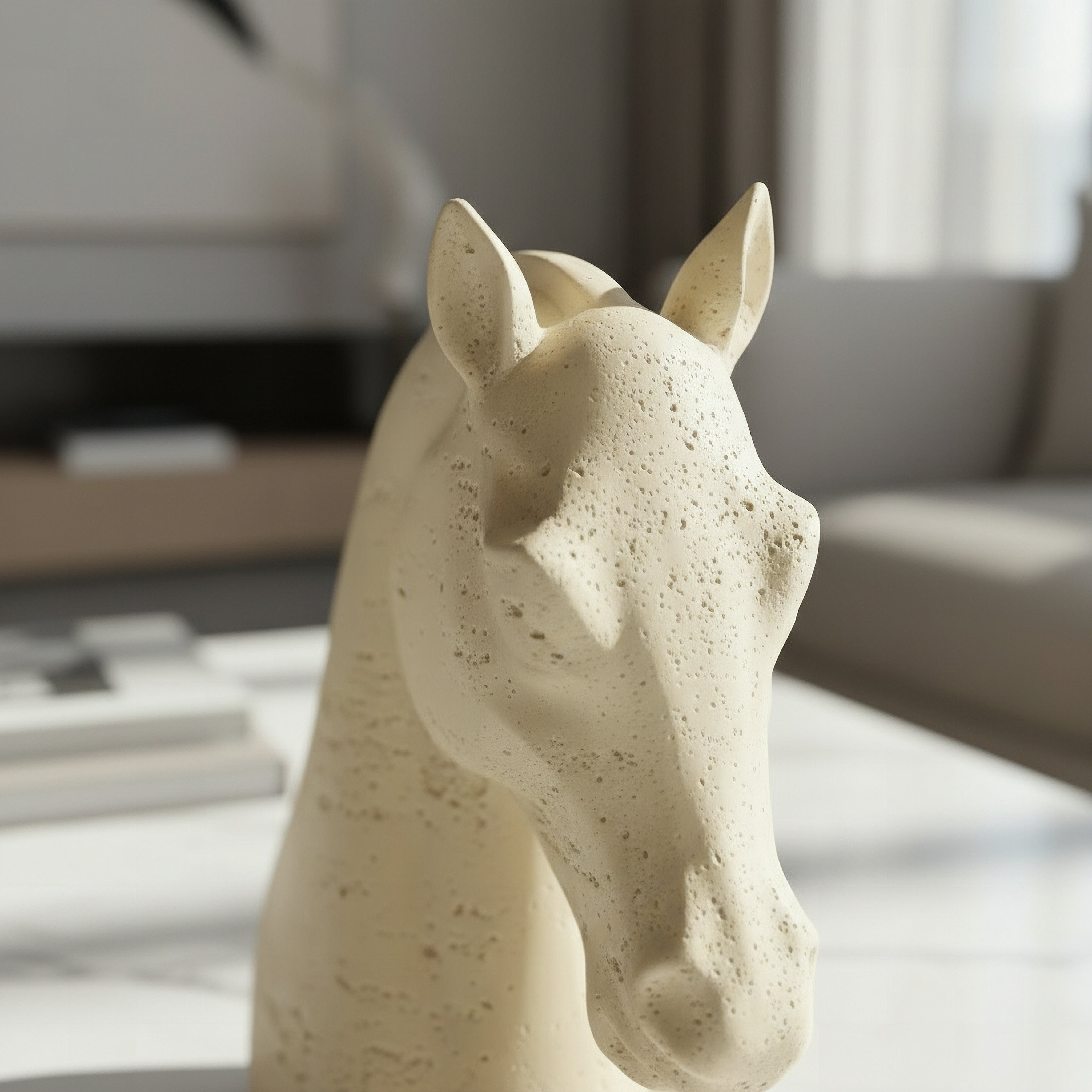 Umber Whyton Anelli Decorative Horse Head Accent - 22x11.5x25 cm-hbxhomeware-homedecor-figurinesandornaments-image-2