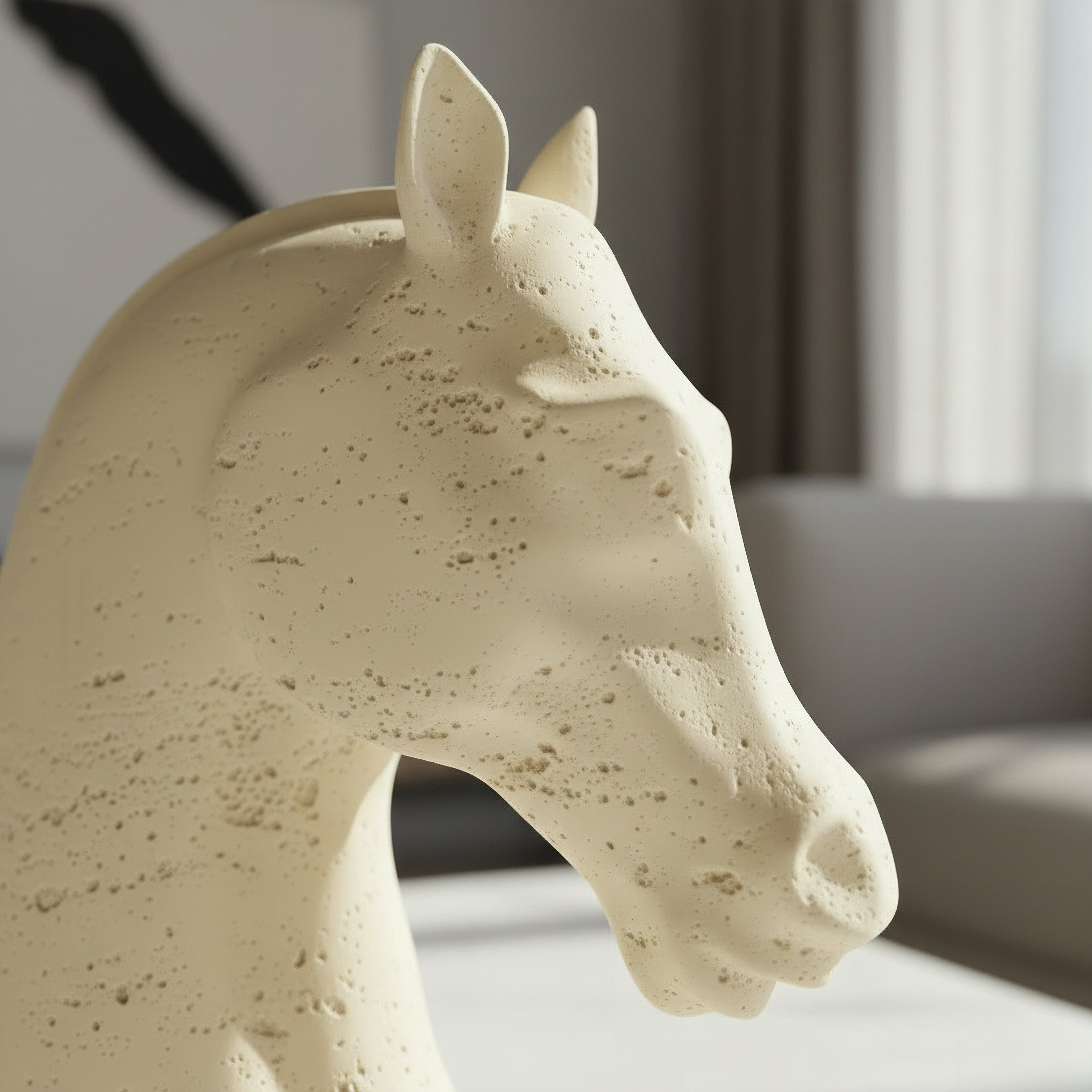 Umber Whyton Anelli Decorative Horse Head Accent - 22x11.5x25 cm-hbxhomeware-homedecor-figurinesandornaments-image-3
