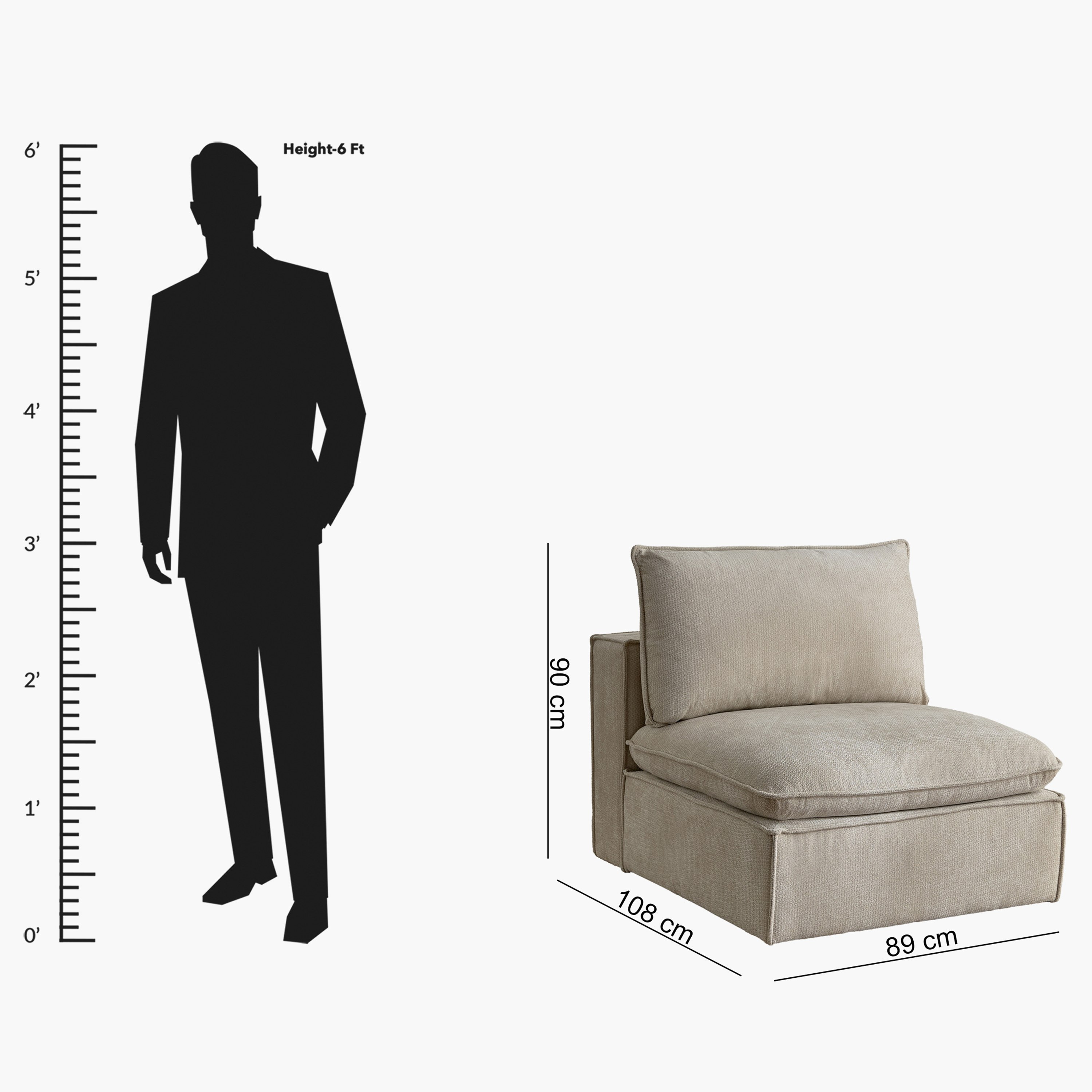 كنبة قماش بدون مساند من أوماها نكست-hbxlivingroom-sofasandarmchairs-modularsofas-image-14
