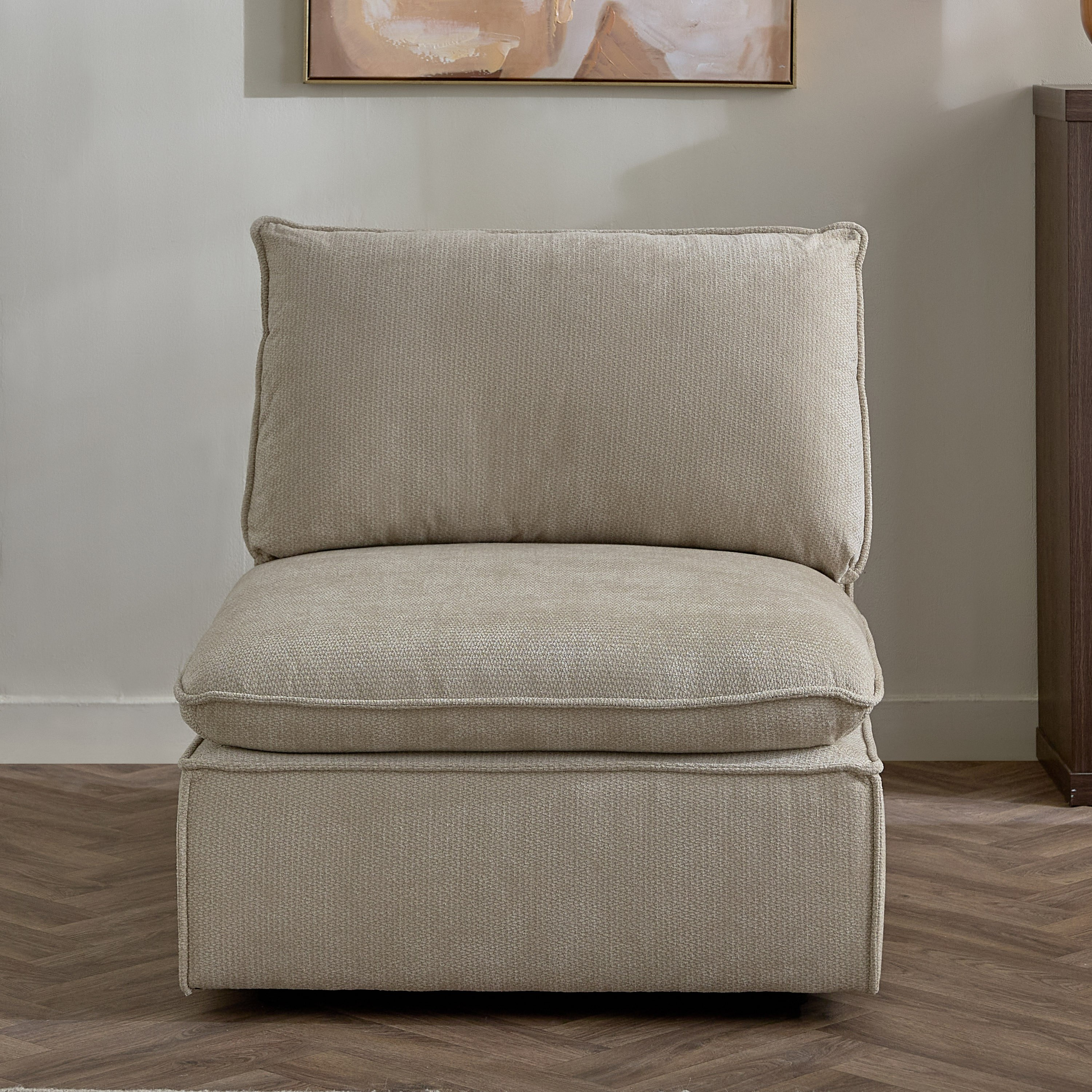 كنبة قماش بدون مساند من أوماها نكست-hbxlivingroom-sofasandarmchairs-modularsofas-image-2