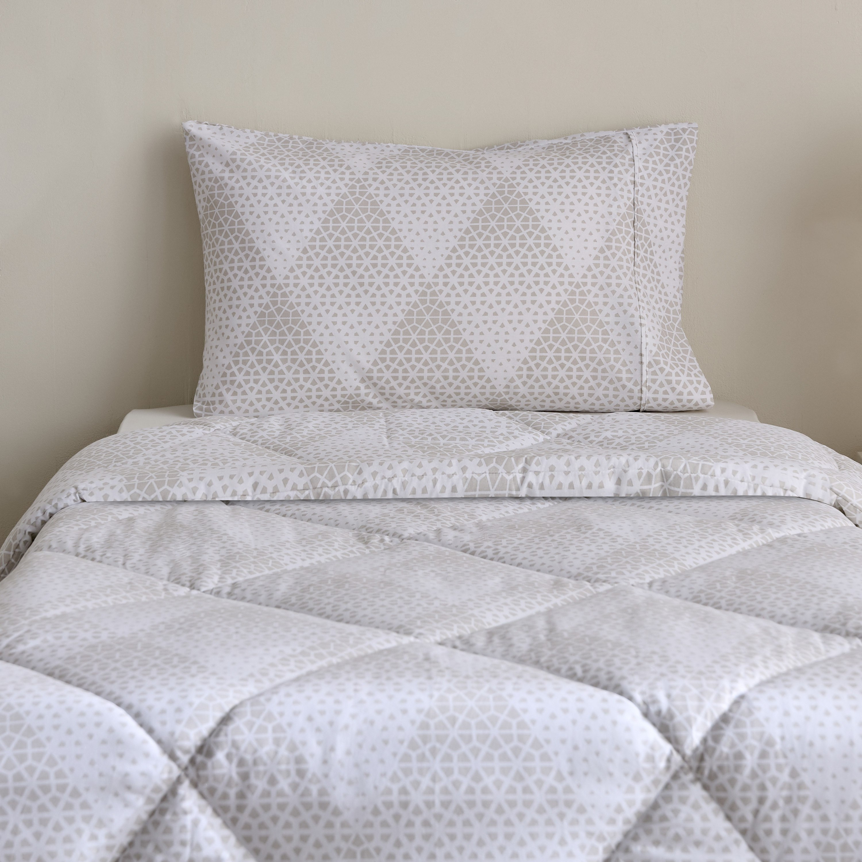 Malta Cara 2-Piece Printed Cotton Single Comforter Set - 135x220 cm-hbxhomeware-kidsessentials-kidscomforters-image-2