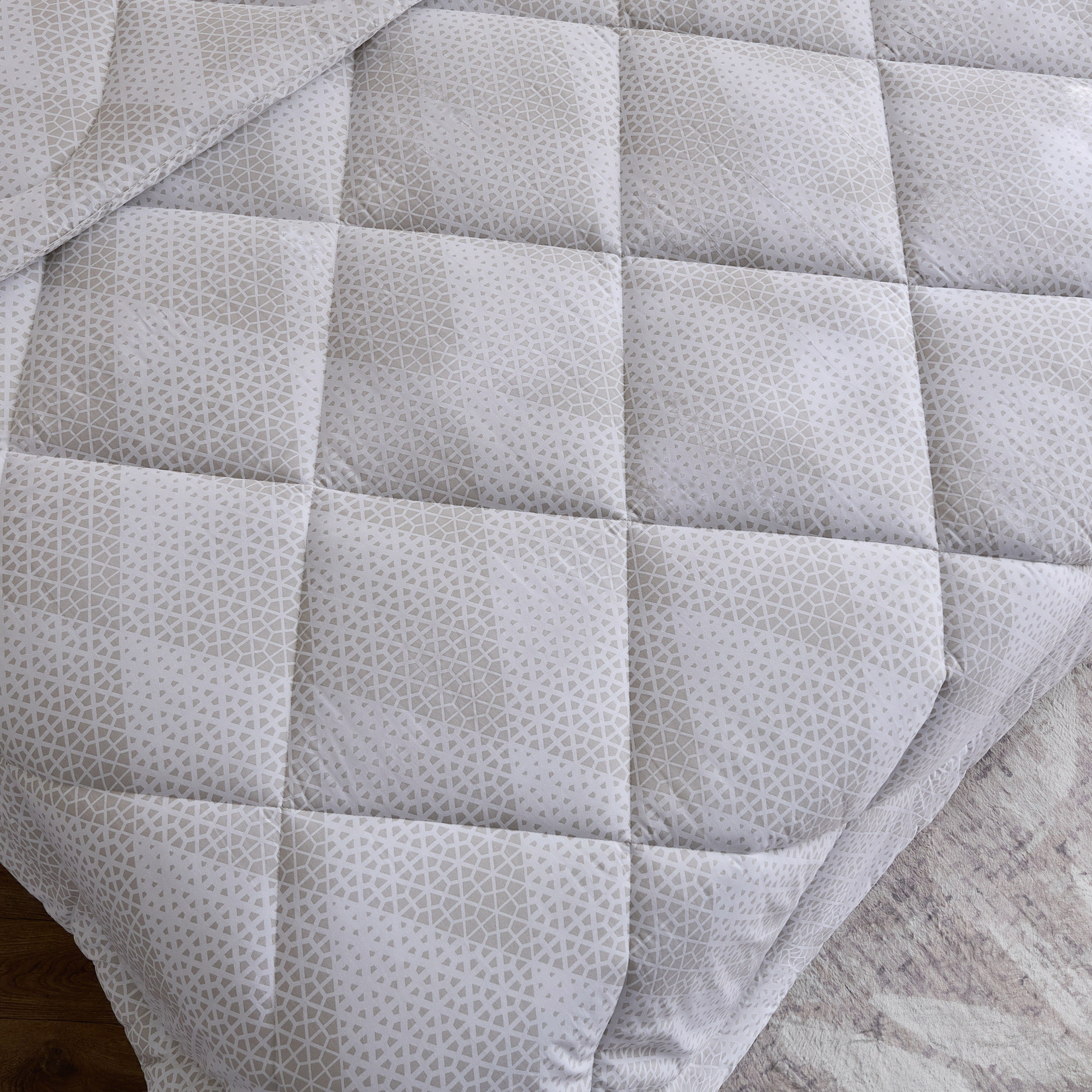 طقم لحاف كوين قطن بطبعات 3 قطع كارا من مالطا - 200x240 سم-hbxhomeware-hbxdecorandfurnishings-image-4