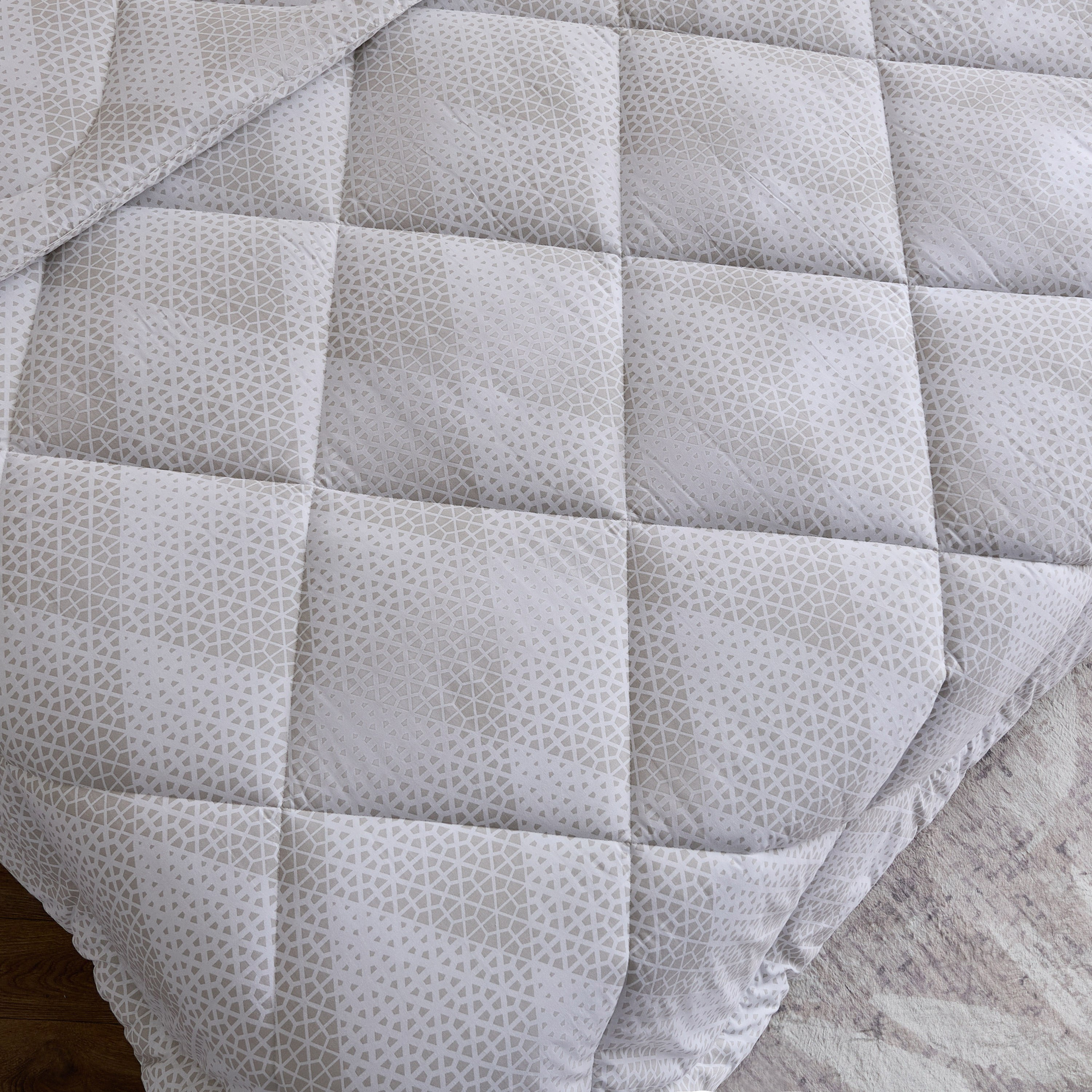 Malta Cara 3-Piece Printed Cotton Super King Comforter Set - 240x240 cm-hbxhomeware-hbxdecorandfurnishings-image-4