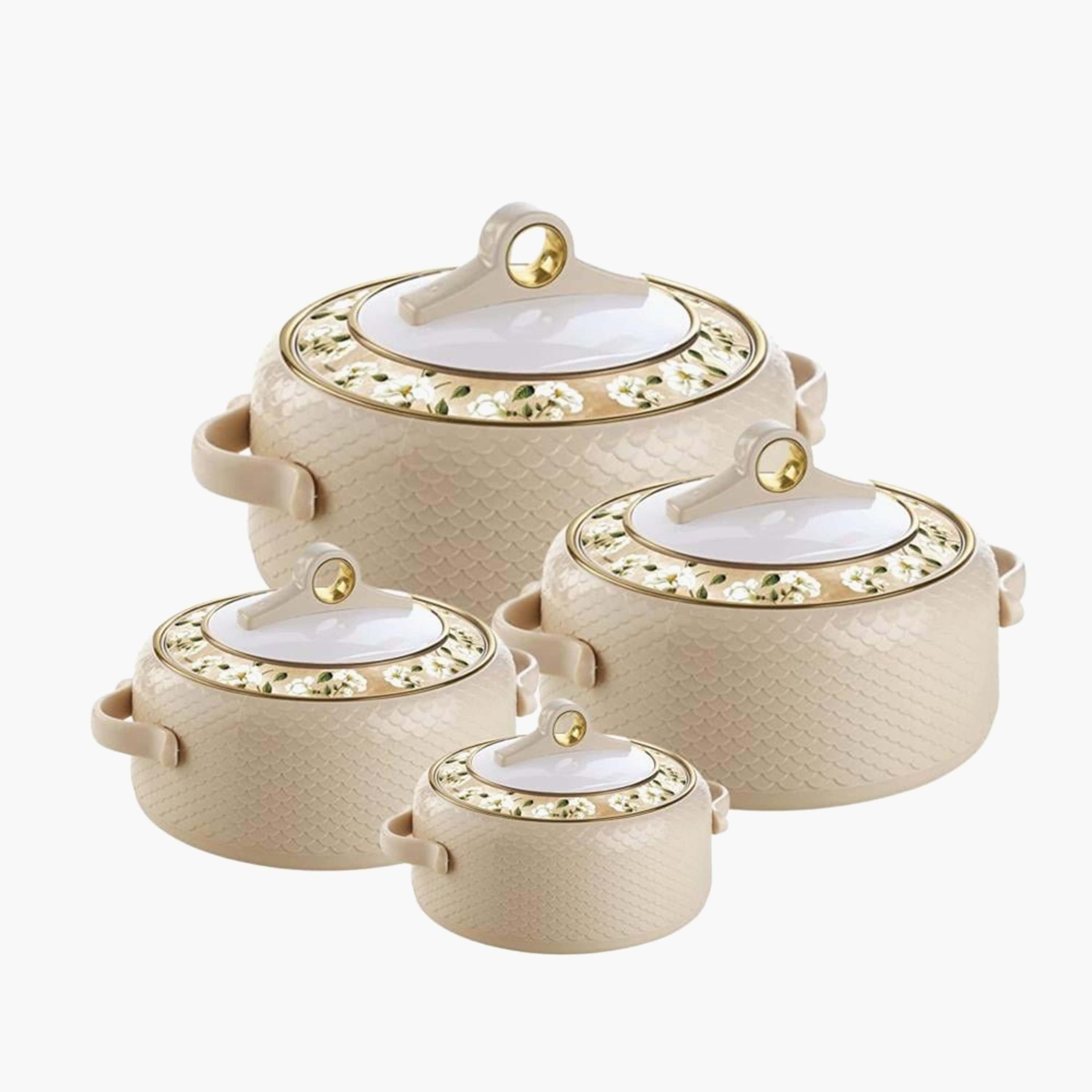 طقم كسرولات عازلة للحرارة 4 قطع من أورا-hbxdecorandfurnishings-tabletop-serveware-image-4