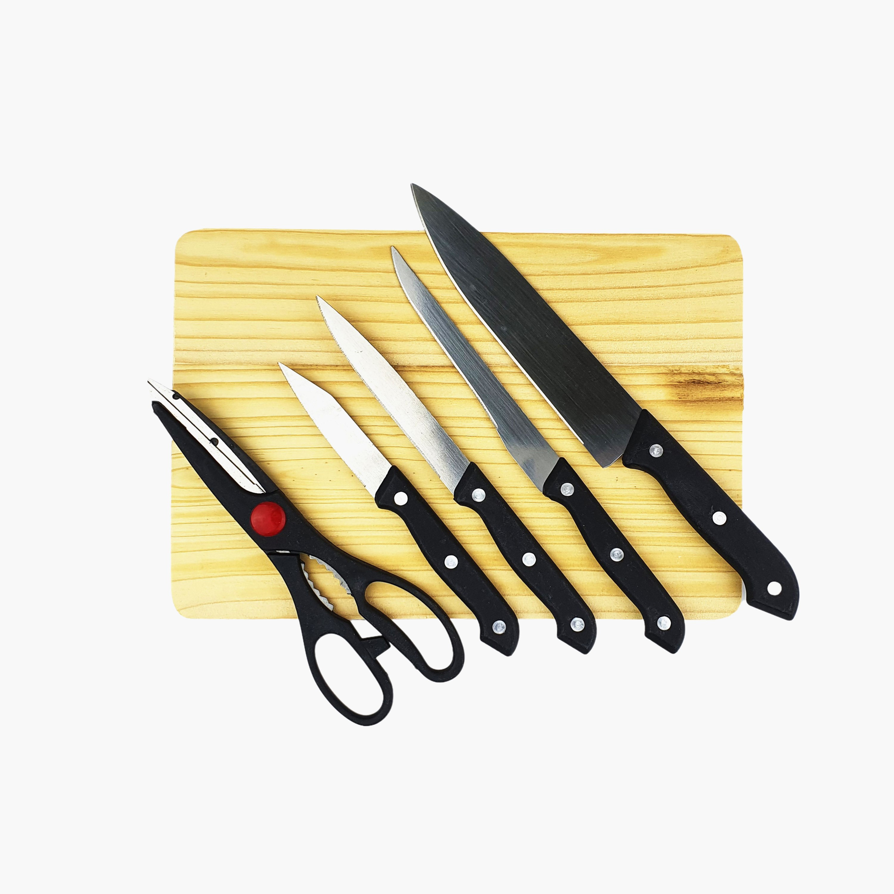 Aura 6-Piece Knife and Wooden Chopping Board Set-hbxkitchen-kitchenware-choppingboards-image-1