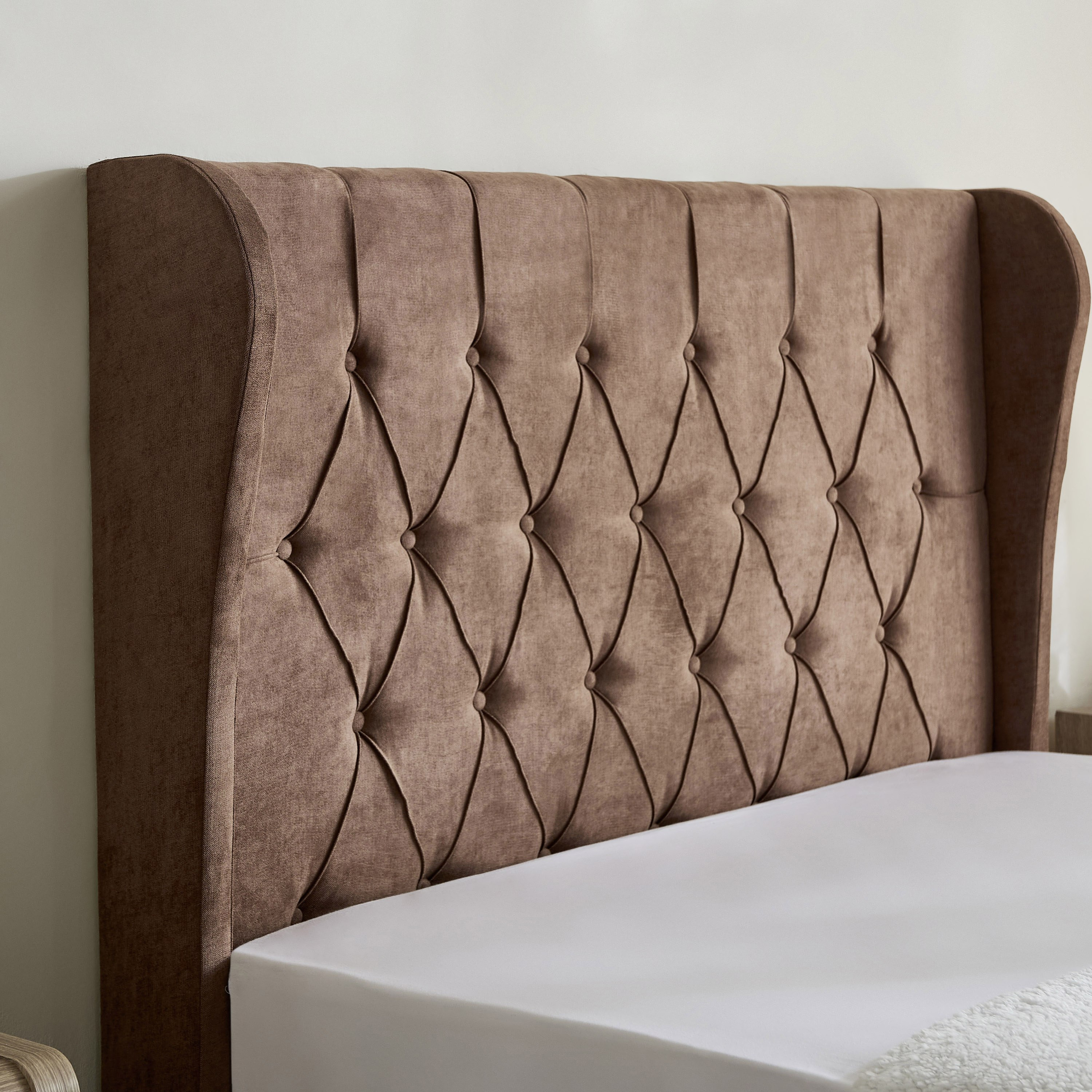 Curvy Chester Twin Upholstered Bed - 120x200 cm-hbxbedroom-bedsandbedsets-upholsteredbeds-twin-image-4