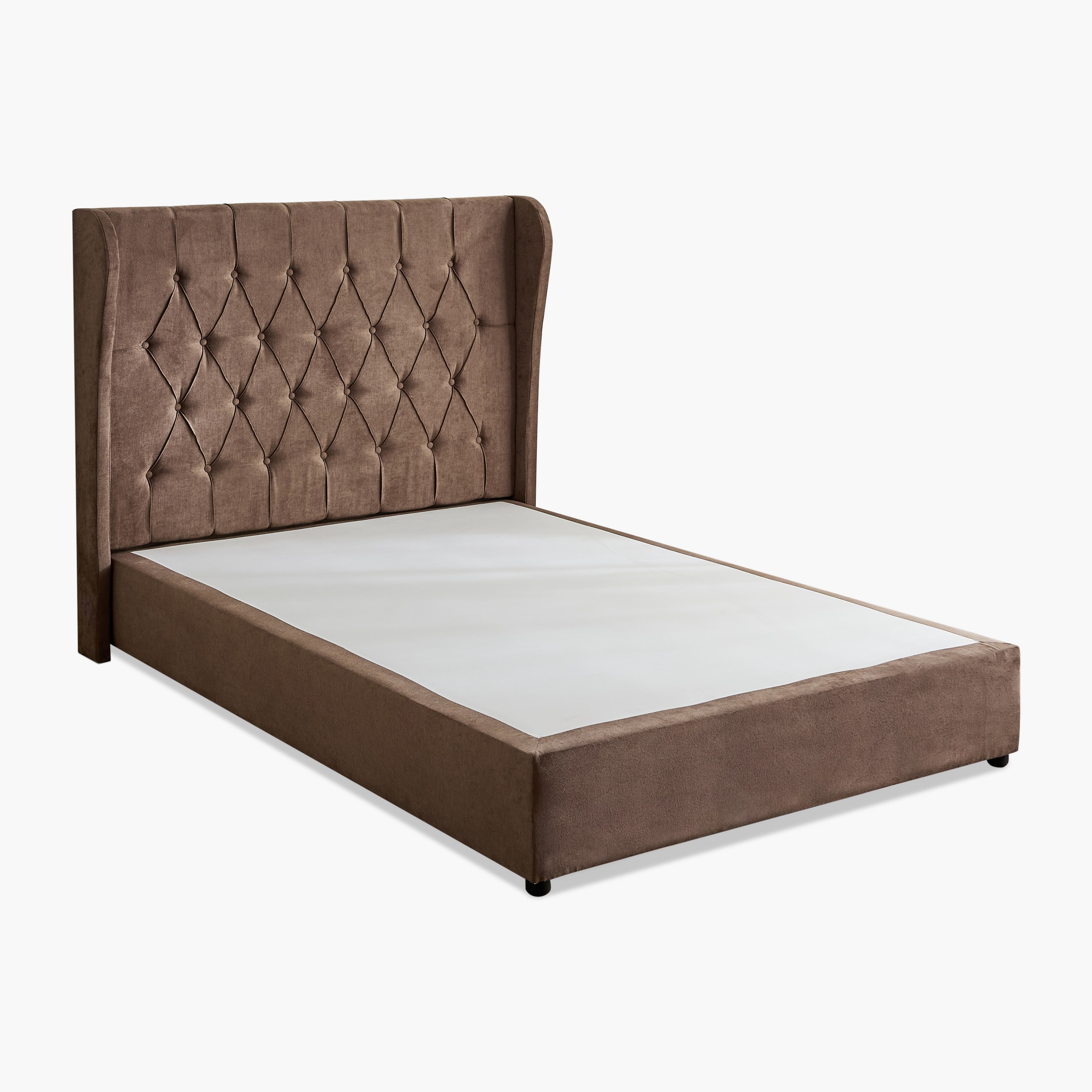 Curvy Chester Twin Upholstered Bed - 120x200 cm-hbxbedroom-bedsandbedsets-upholsteredbeds-twin-image-8